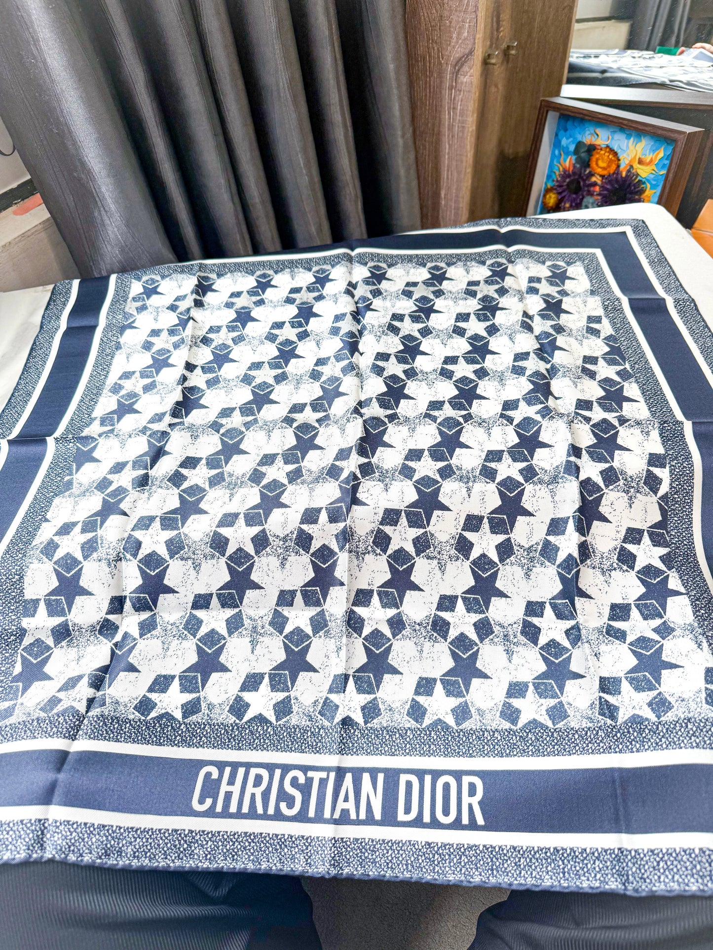 Khăn Lụa Dior Khổ 70x70 4/10