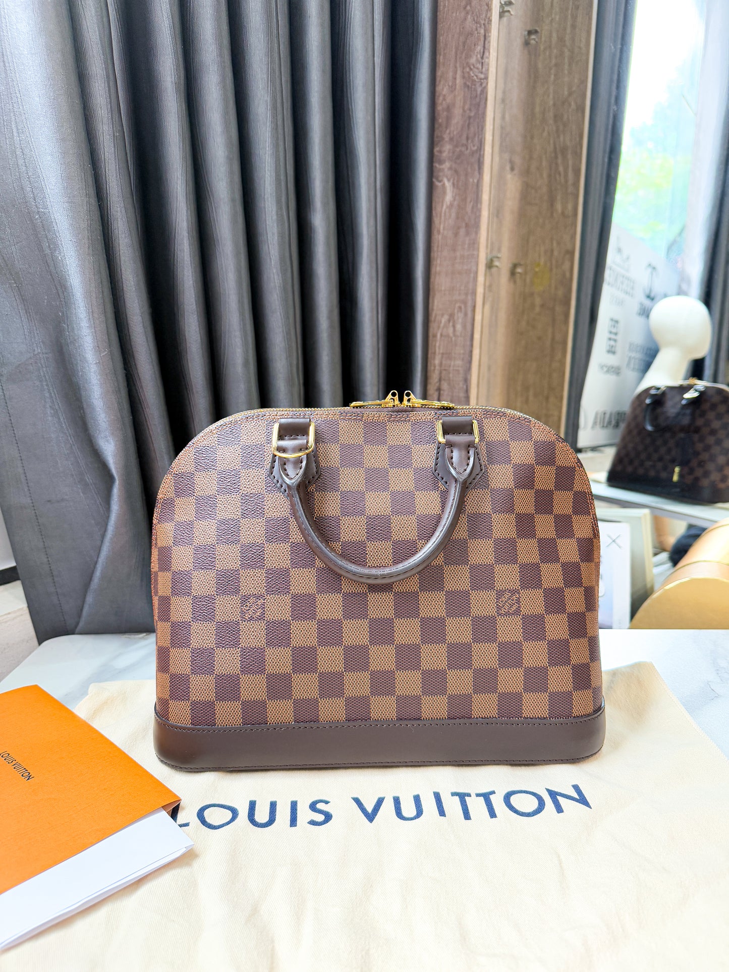 LV Alma PM Damier