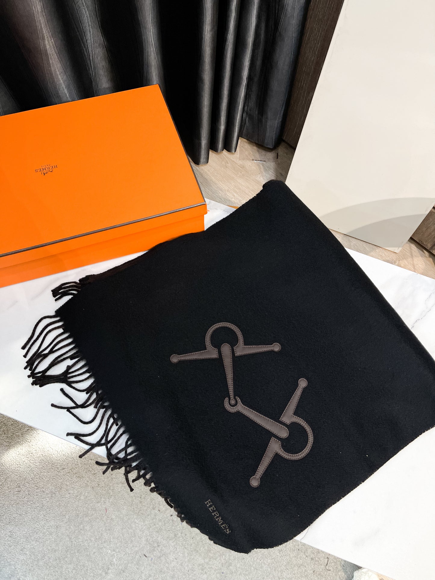 Khăn Cashmere Hermes