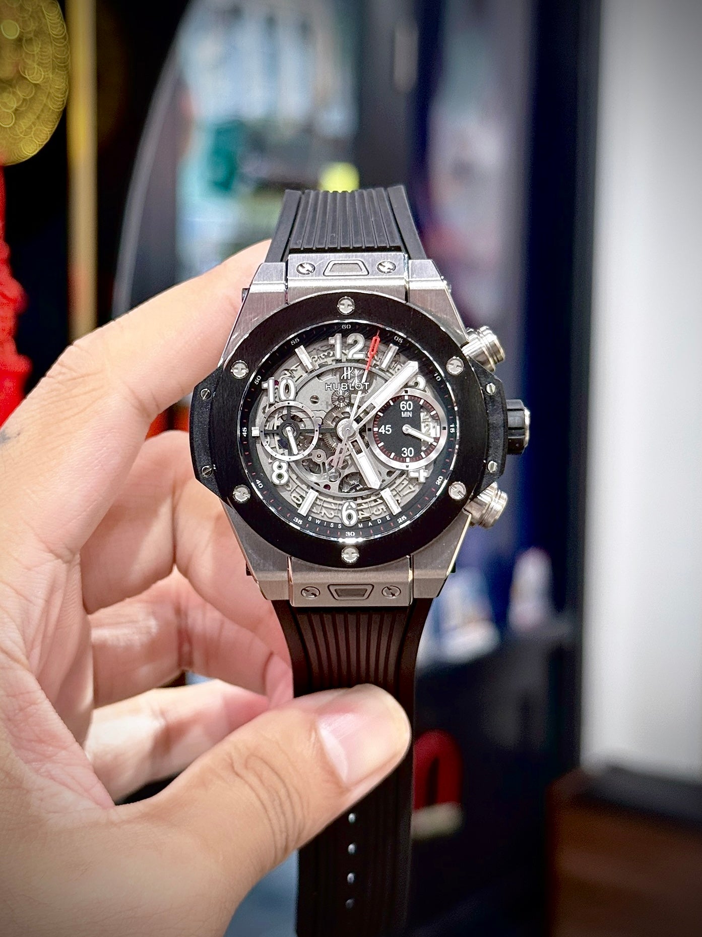 Đồng Hồ Hublot Bigbang Unico 42mm Benzel Ceramic