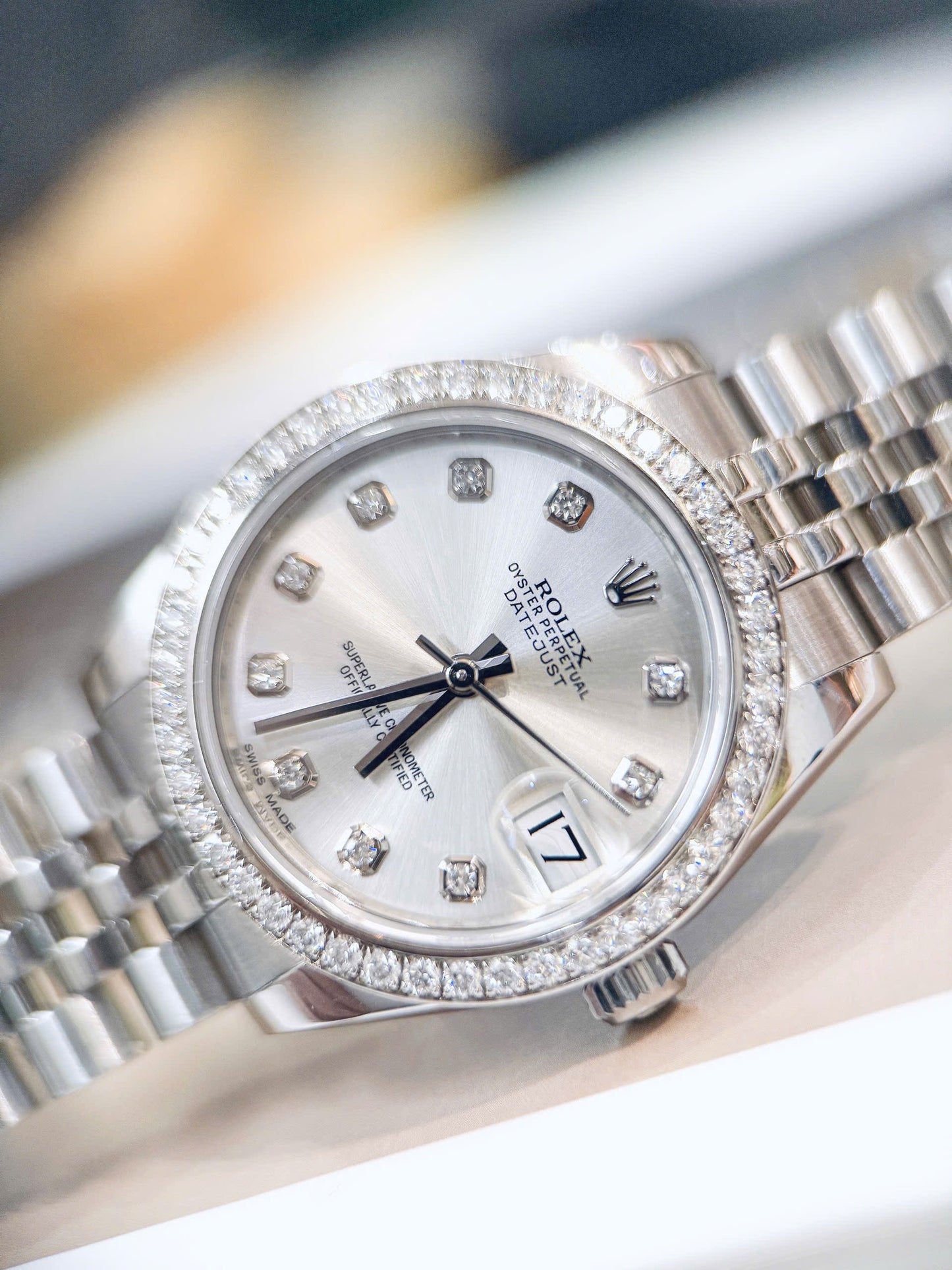 Đồng Hồ Rolex Datejust 278384RBR Size 31mm Dial Silver