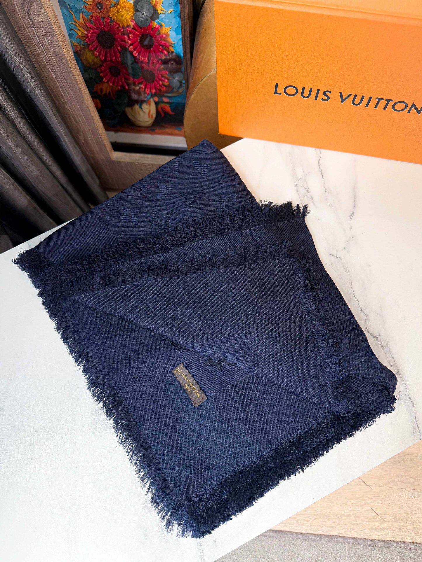 Khăn LV Xanh Than 30/4