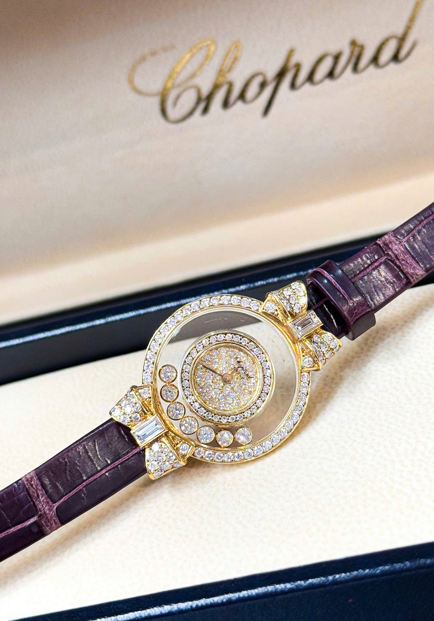 Đồng Hồ Chopard Happy Diamonds 205020-1001 size 24mm