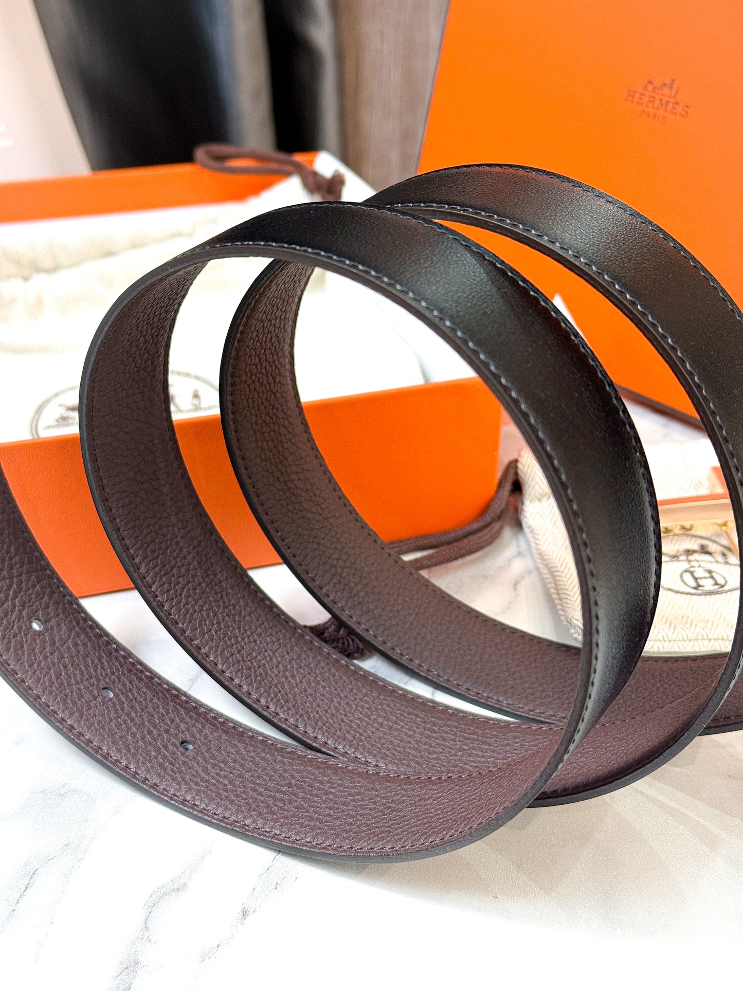 Thắt Lưng Hermes New Size 100