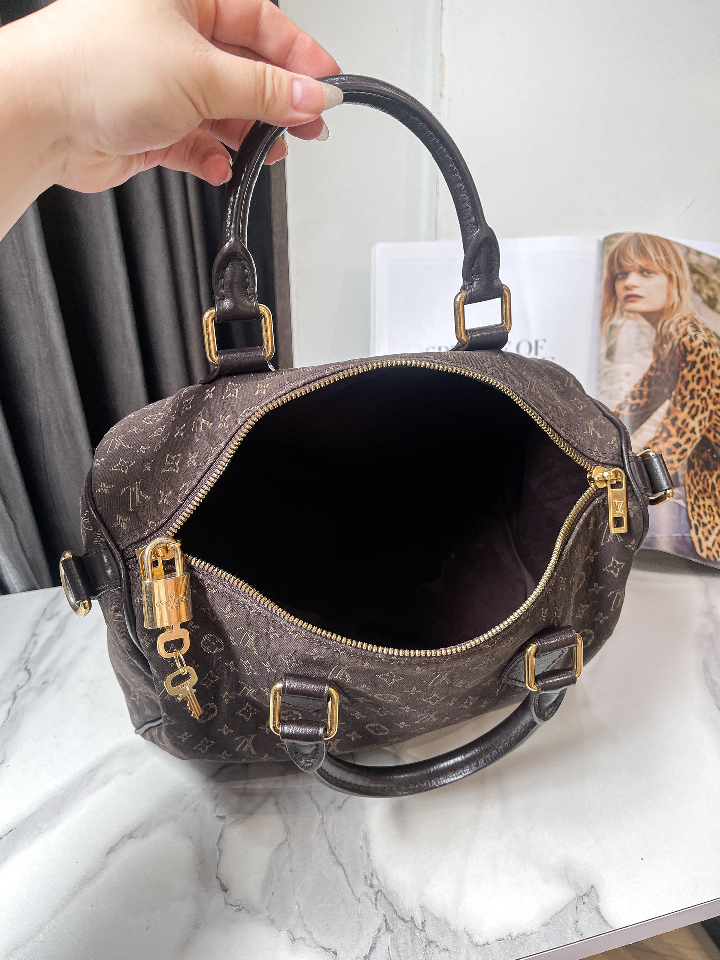 LV Speedy 30 Chất Vải