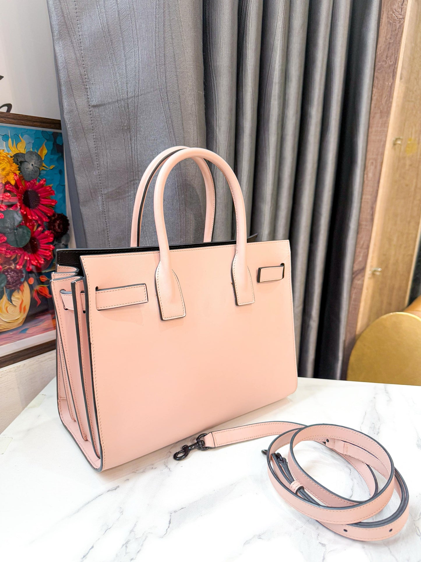 A YSL Sac De Jour Size 26