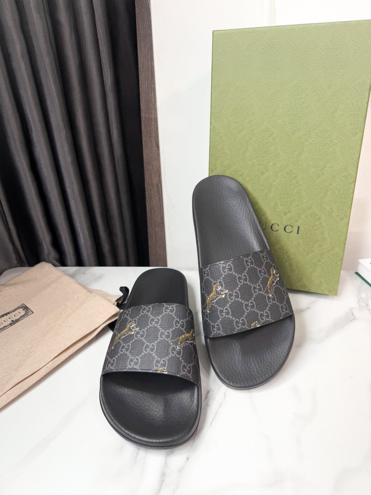 Dép Gucci Hổ Size 11 (45)