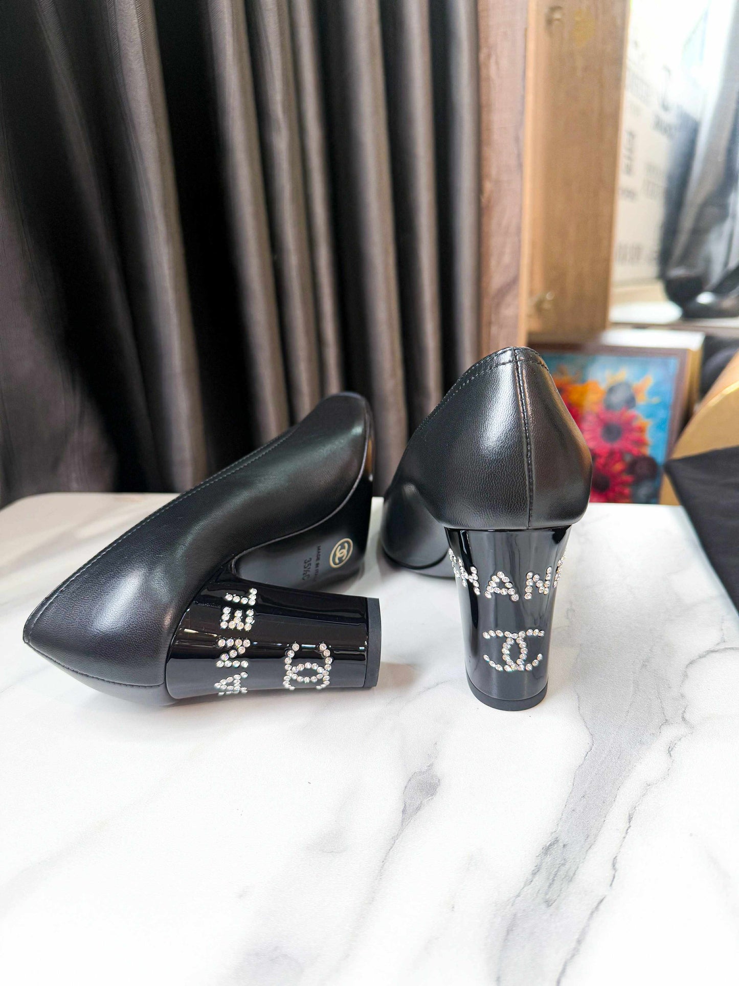 Giày Cao Gót Chanel 35.5