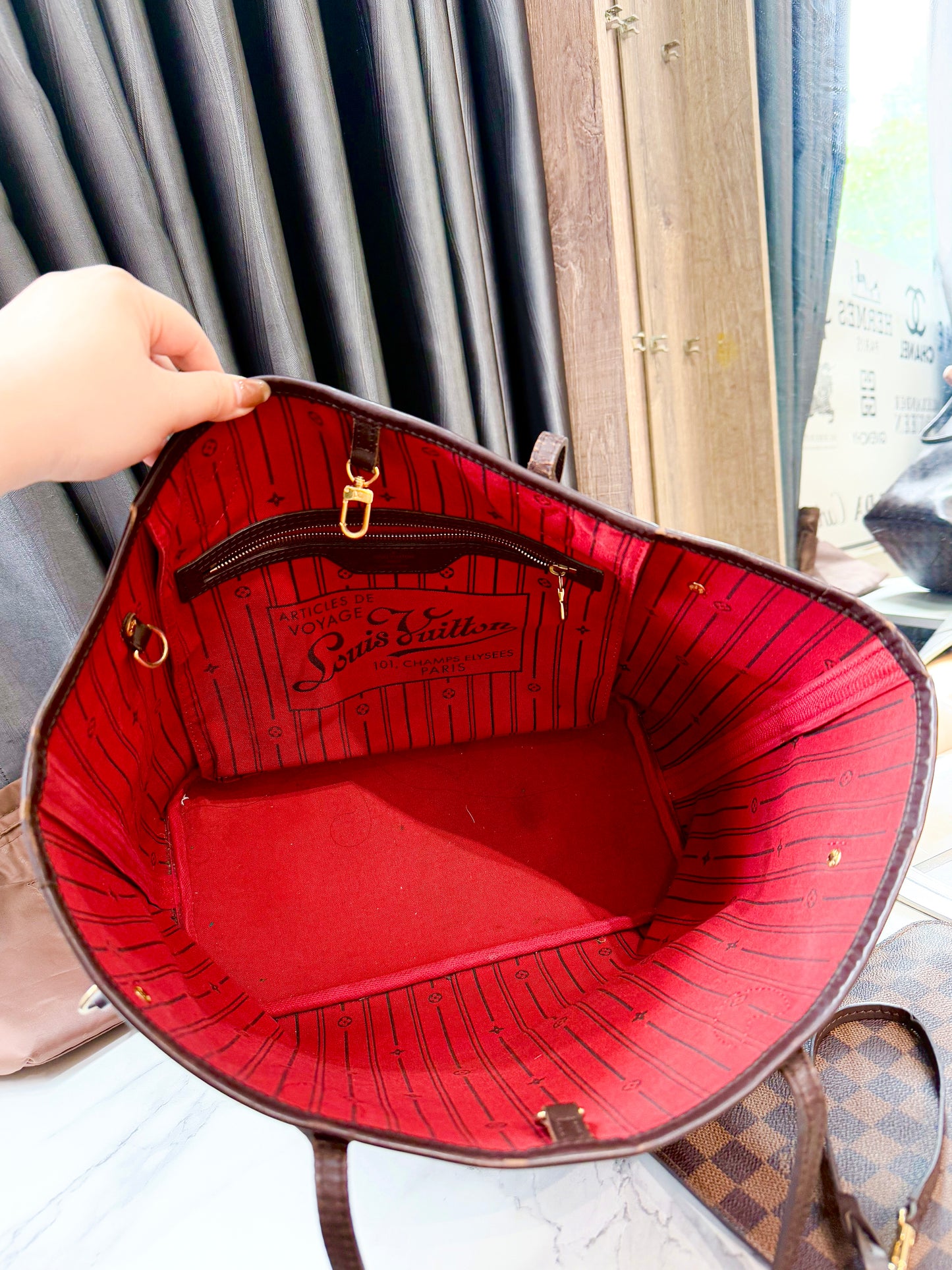 Set Túi LV NVF Damier MM