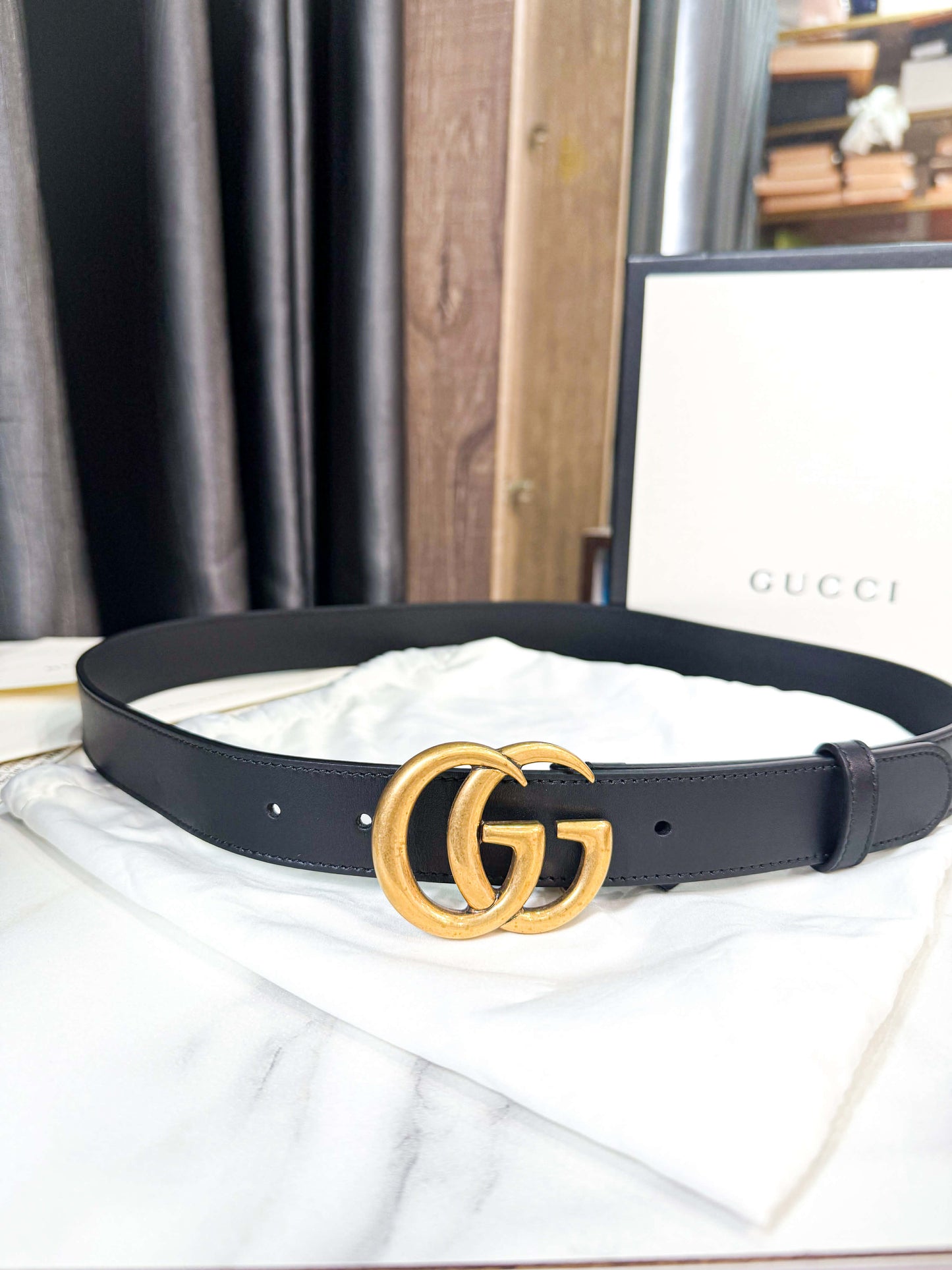 Belt Gucci Bản 3cm Size 85