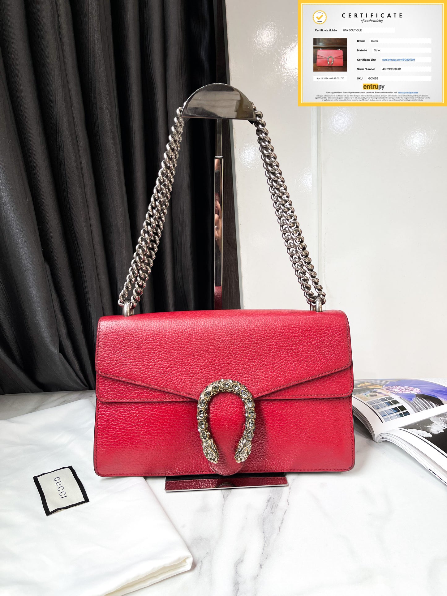 Gucci Dionysus Đỏ Size 28