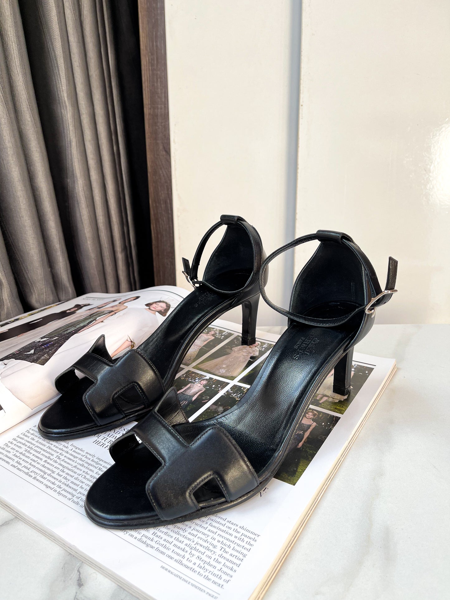Sandal Hermes Chữ H Size 37.5