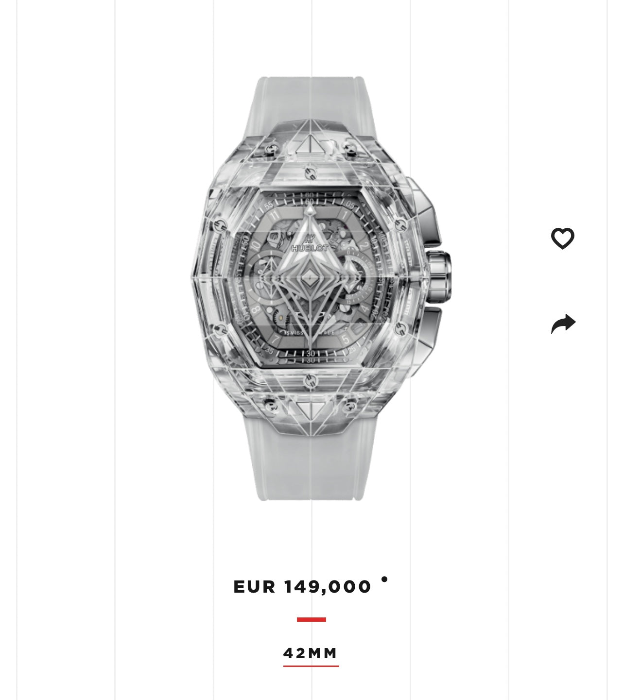 Đồng Hồ Hublot Spirit Of Bigbang Sang Bleu Sapphire 42mm Limited 100pcs