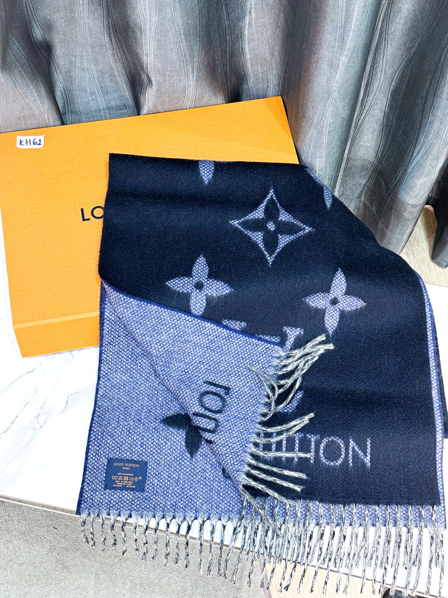 Khăn LV Cashmere KH62 1/12