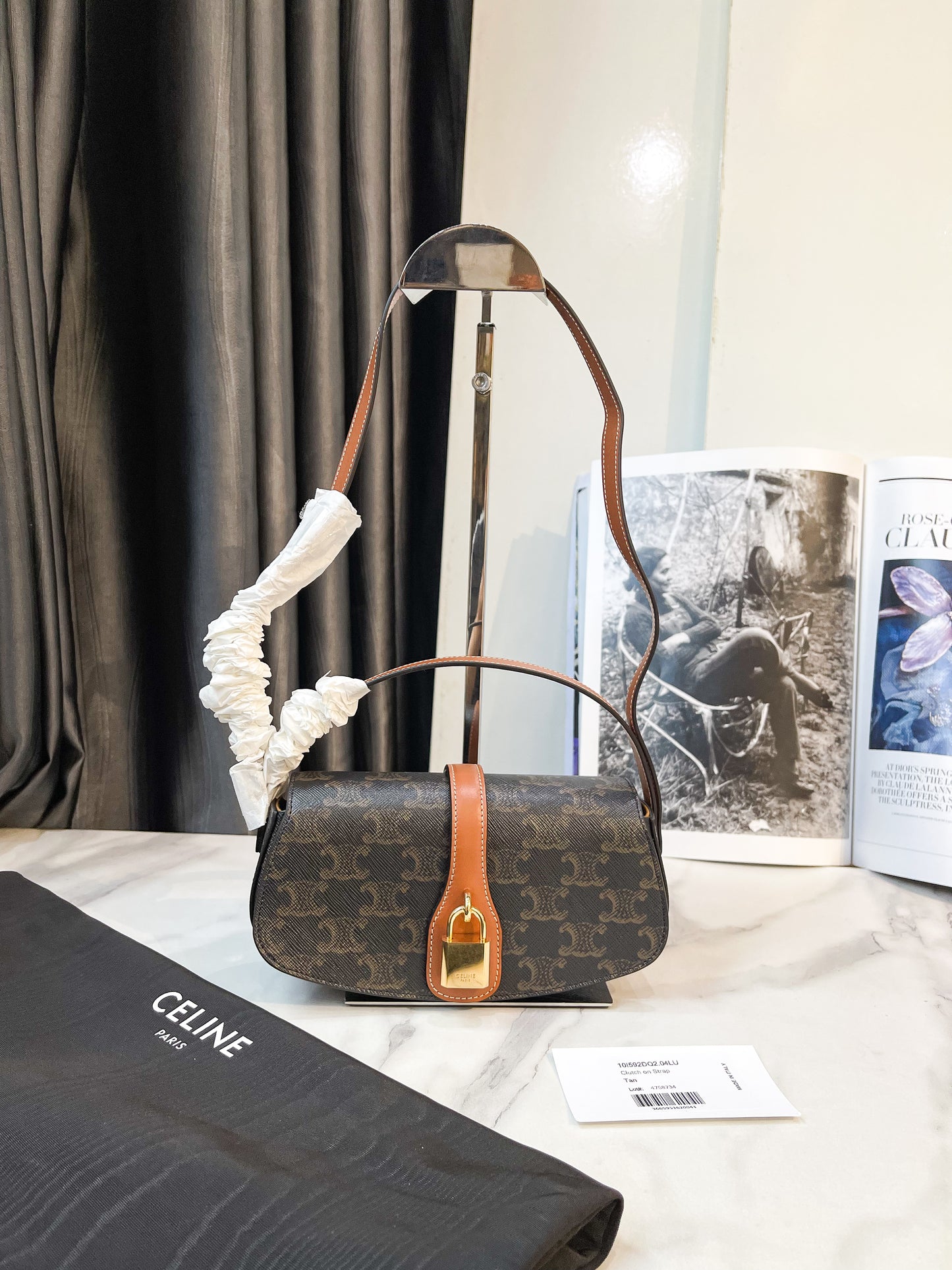 Celine Clutch On Strap New