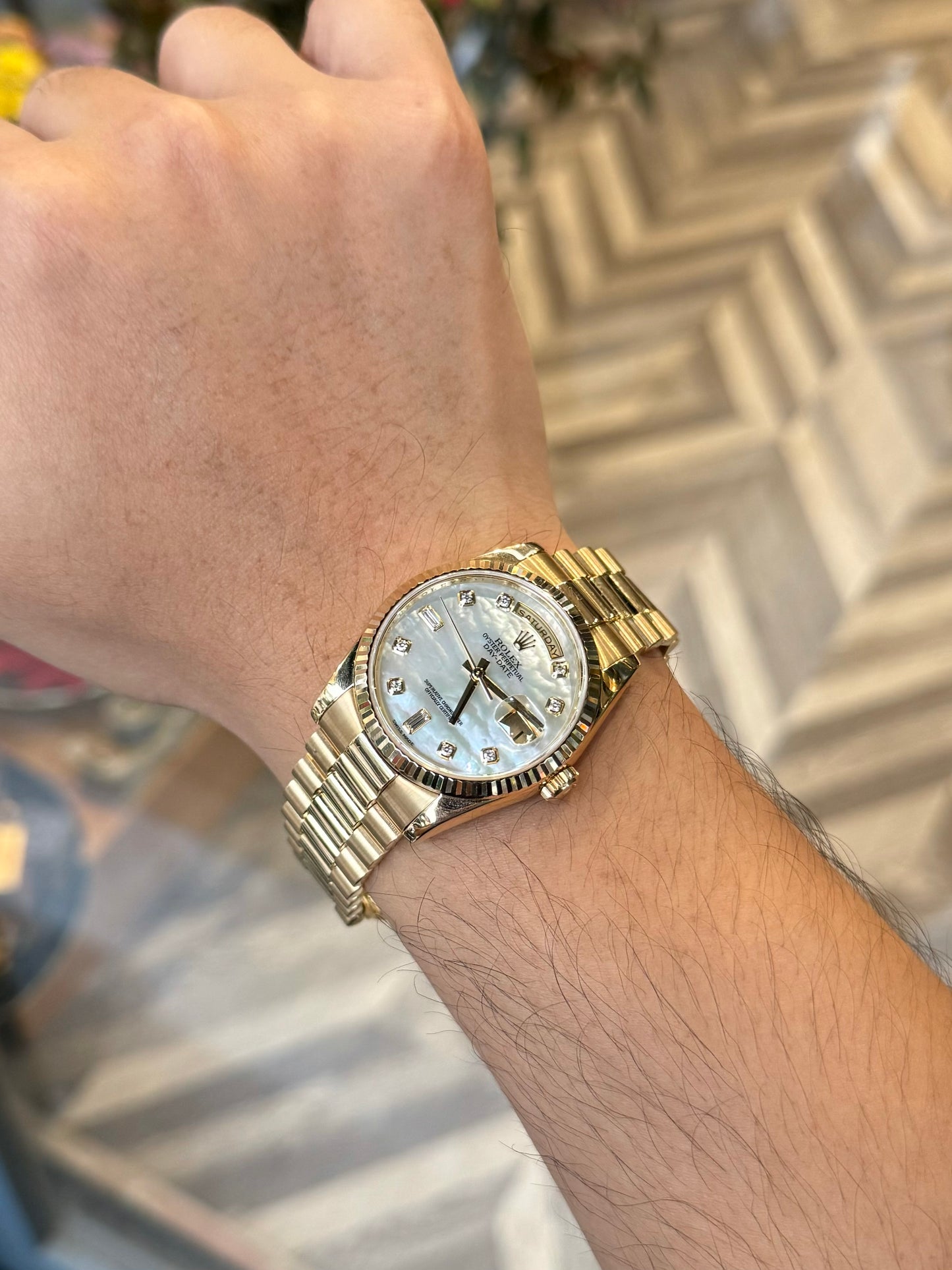 Đồng Hồ Rolex Daydate 118238
