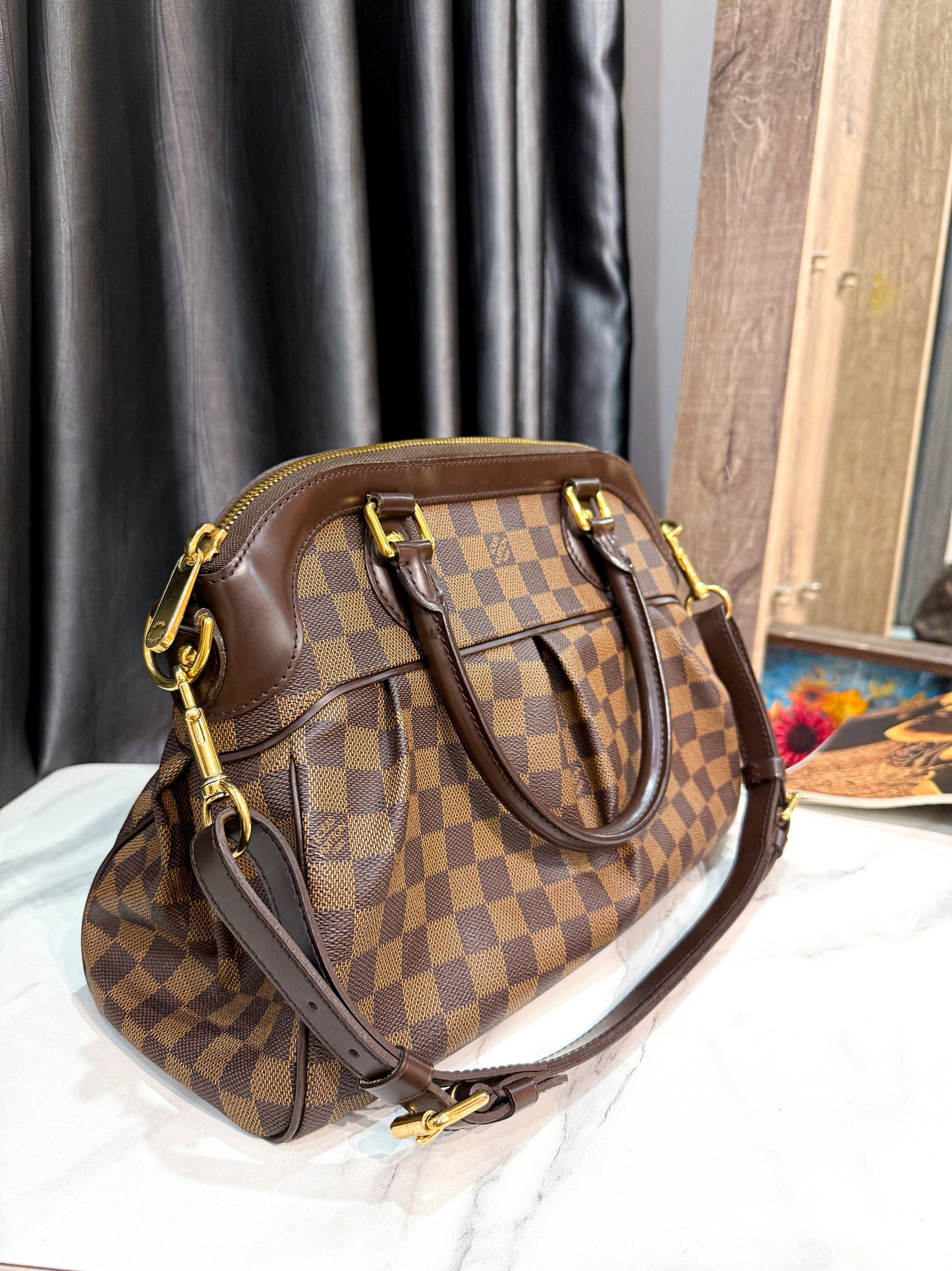 A LV Trevi Damier
