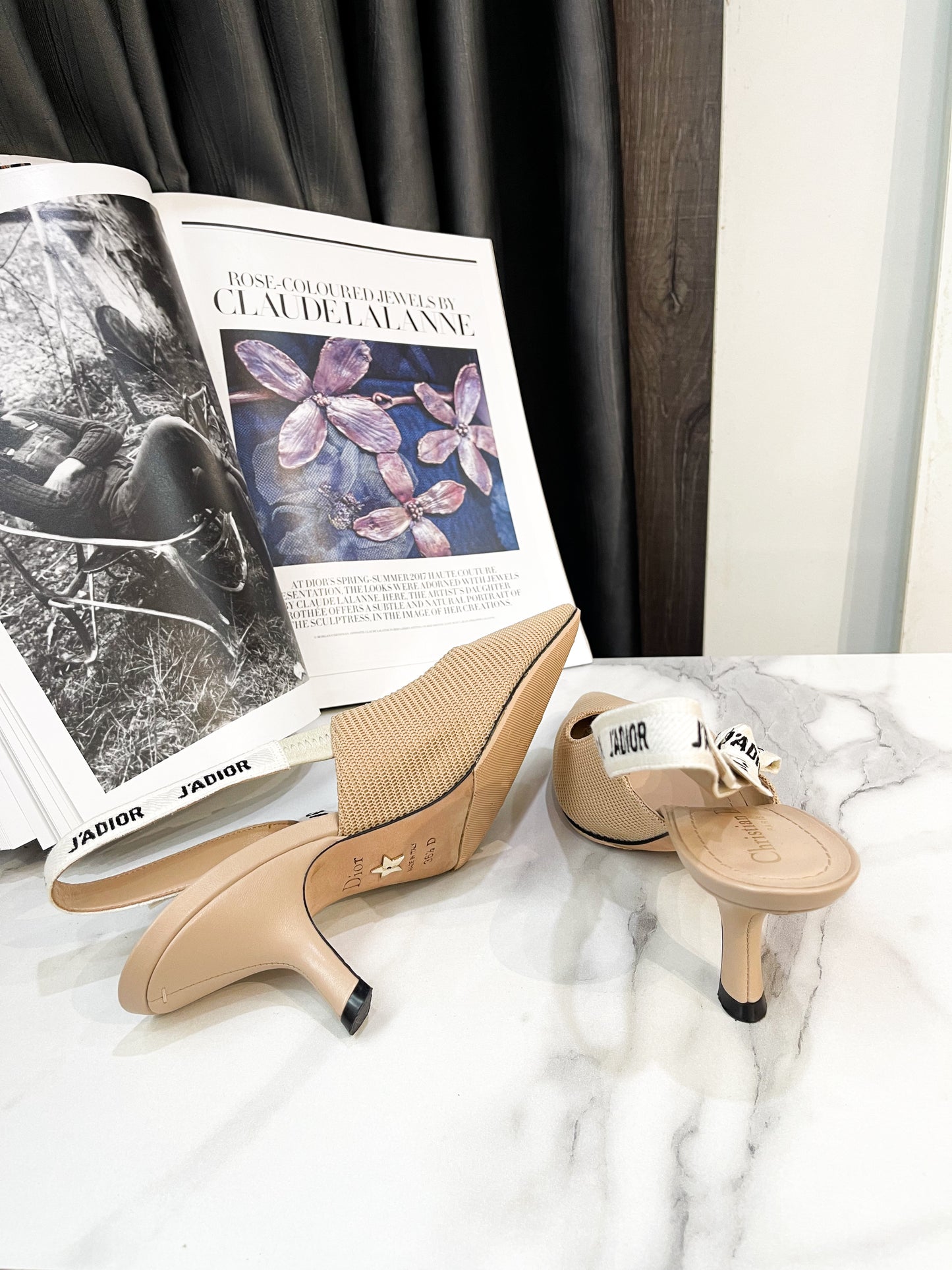 Slingback Dior Nude