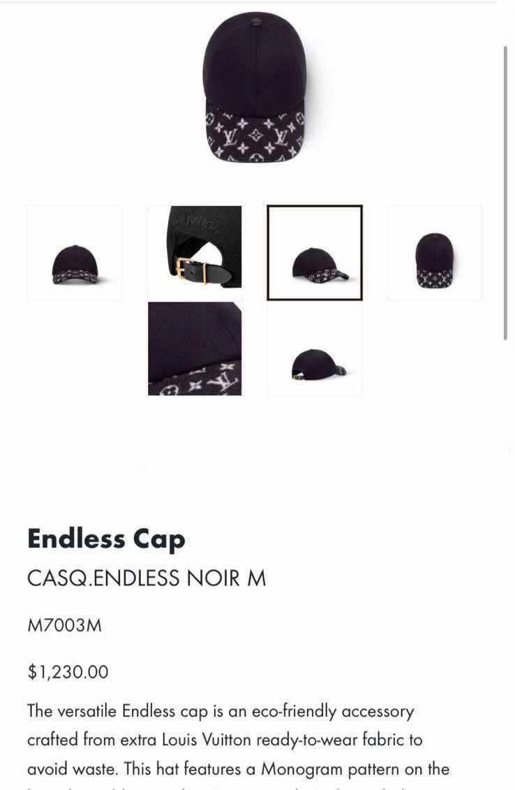 Mũ Lưỡi Trai LV New Đen