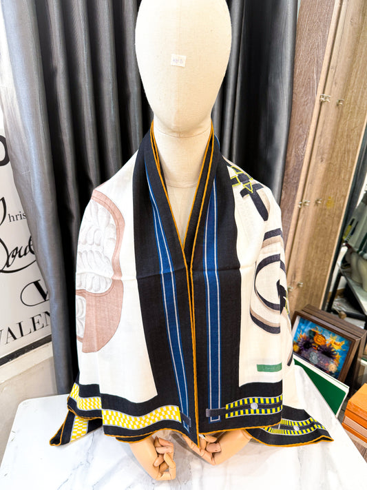 Khăn Cashmere Hermes New Khổ 140x140 HN13 25/10