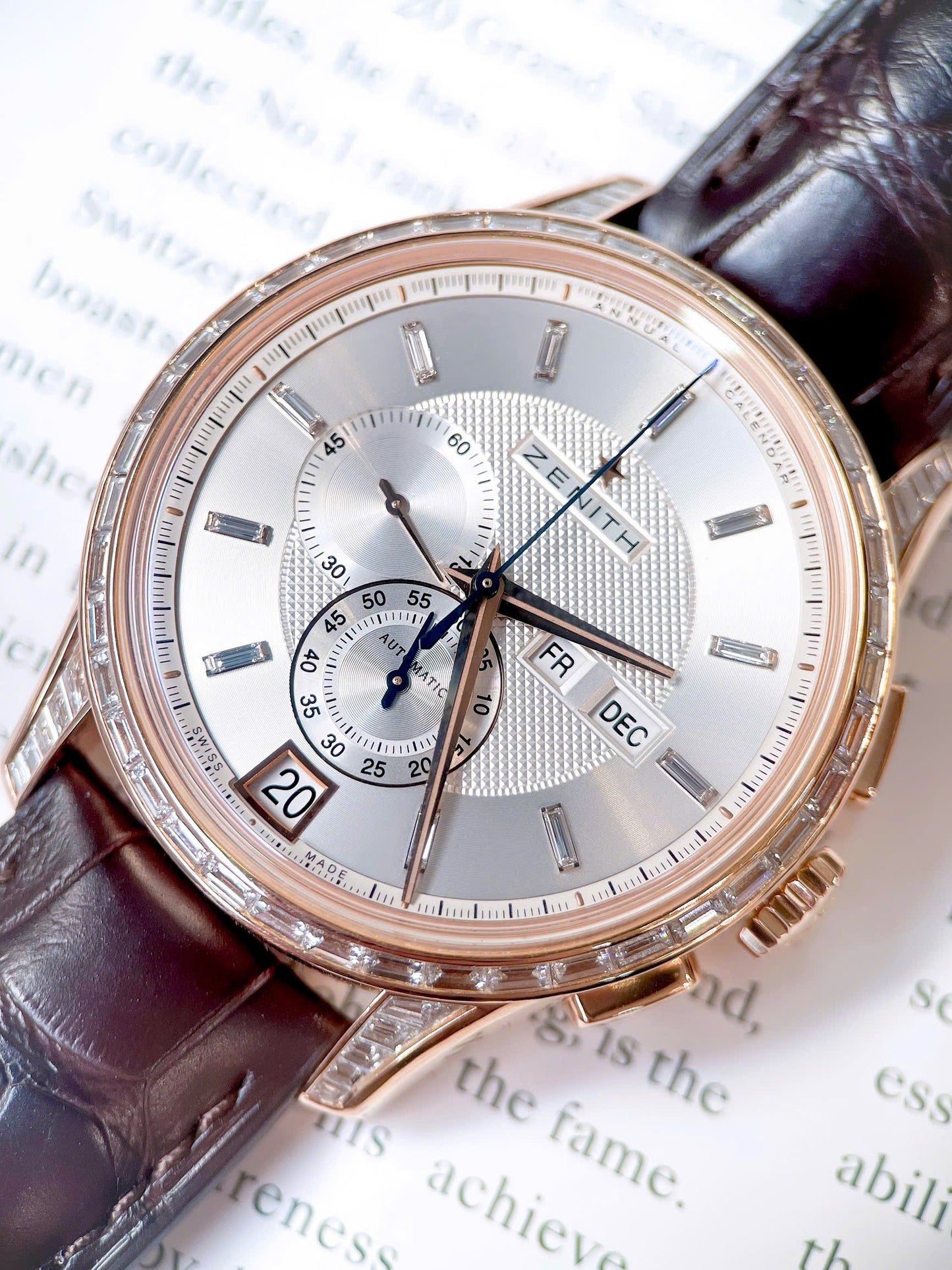 Đồng Hồ Zenith EI Primero Captain Winsor Size 42mm