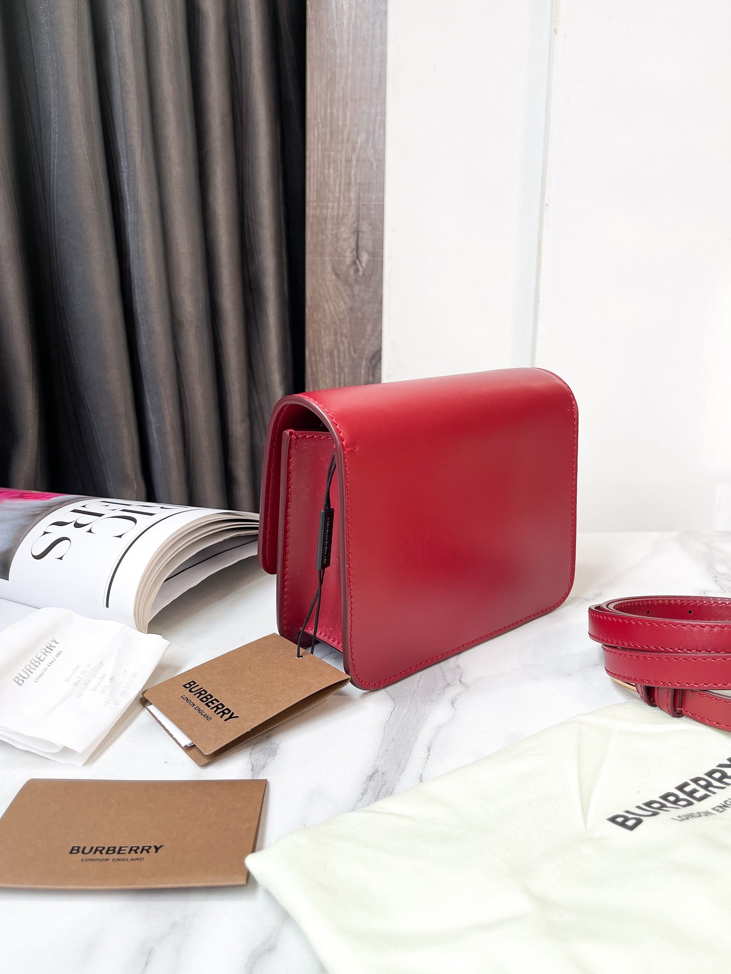 BBR Crossbody Đỏ New