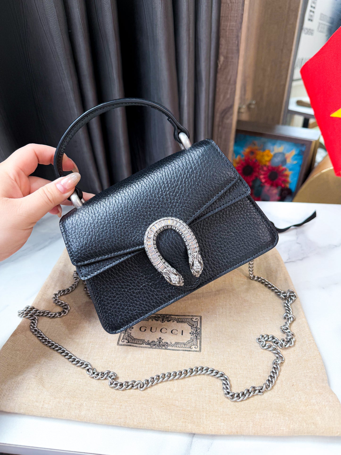 A Gucci Dionysus Handle New Size 18