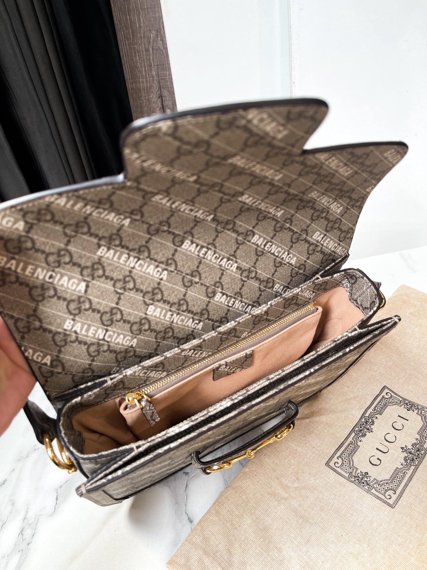 Gucci 1955 x Balenciaga