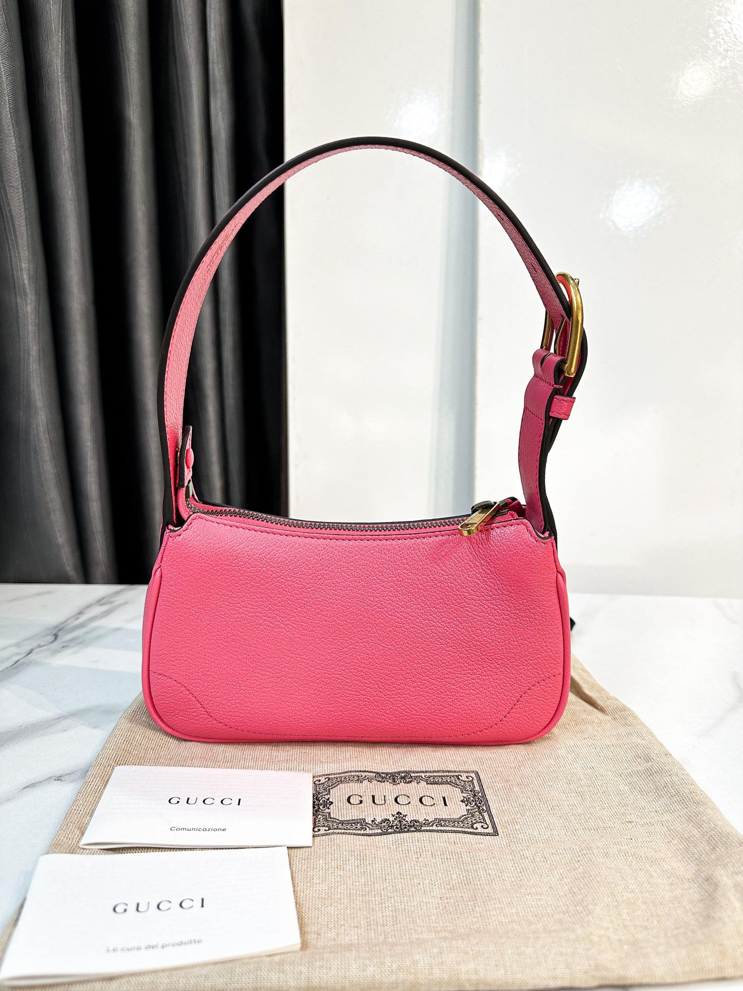 Kẹp Nách Gucci Hồng New