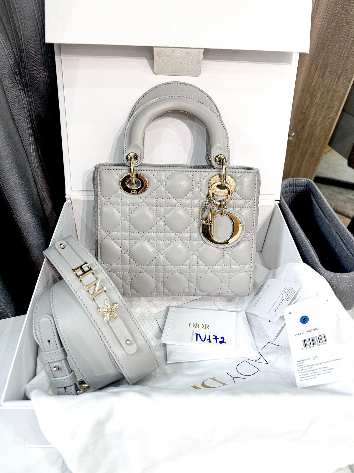 A A A Dior Lady Small TV172