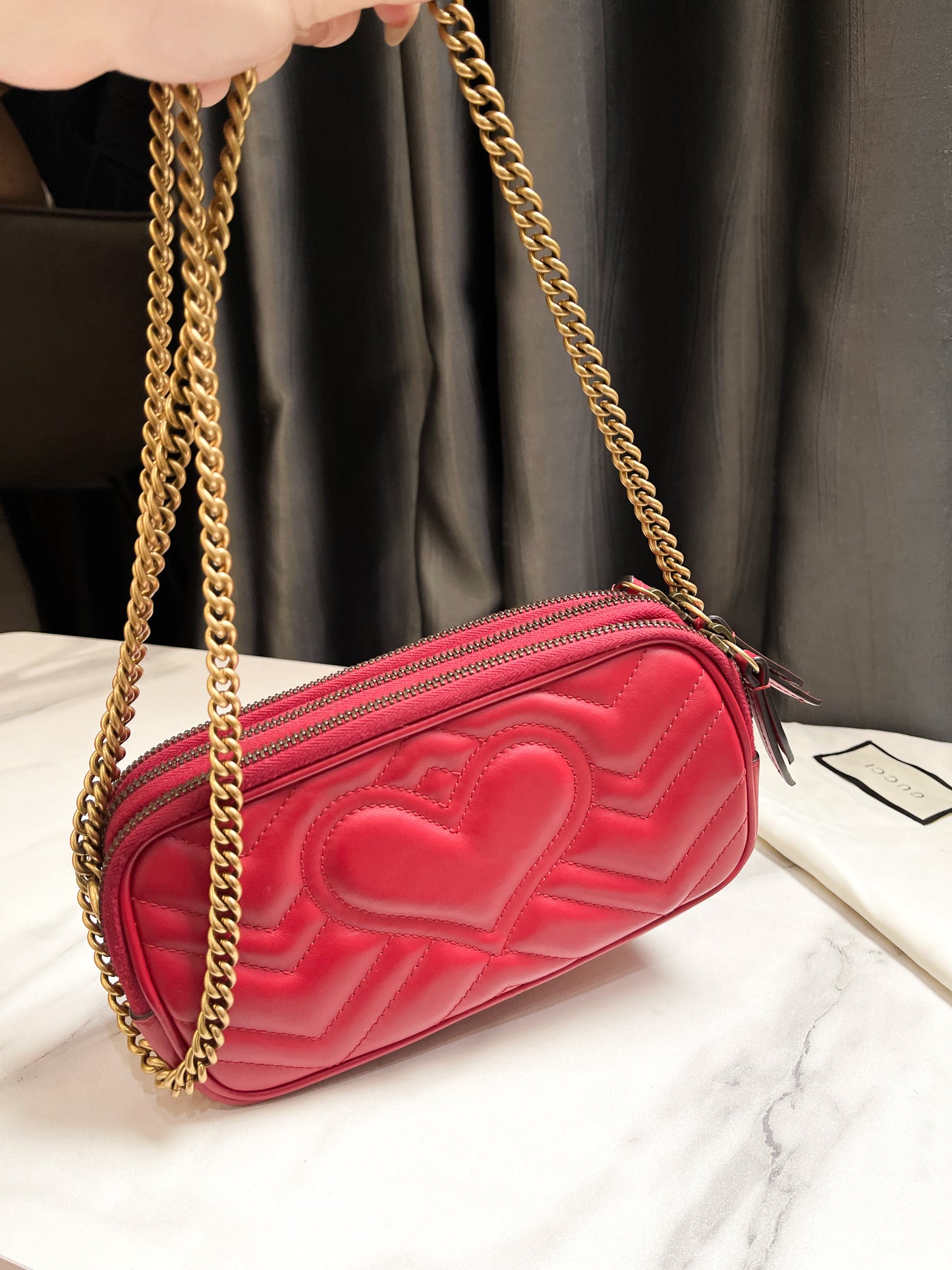 Crossbody Gucci Đỏ