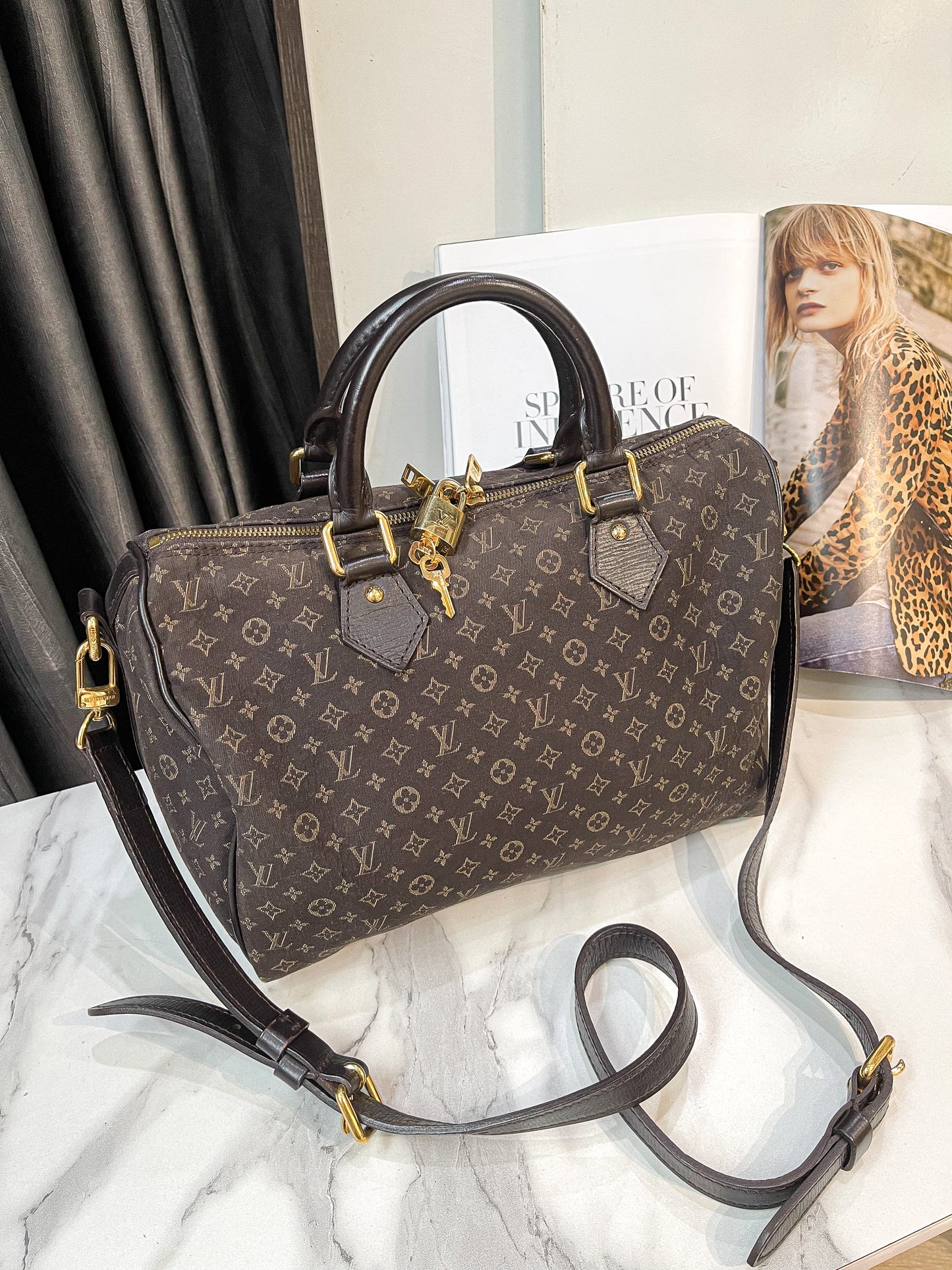 LV Speedy 30 Chất Vải