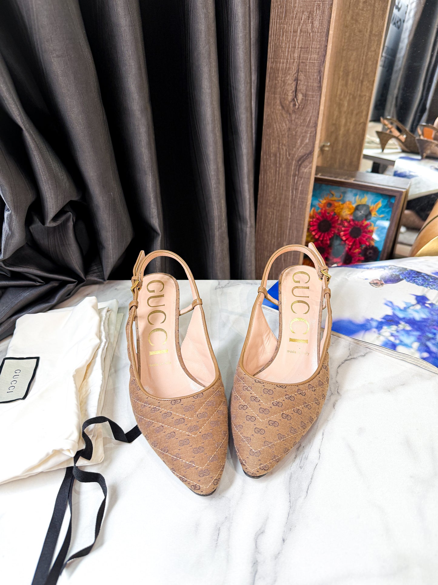 Slingback Gucci Used Size 38