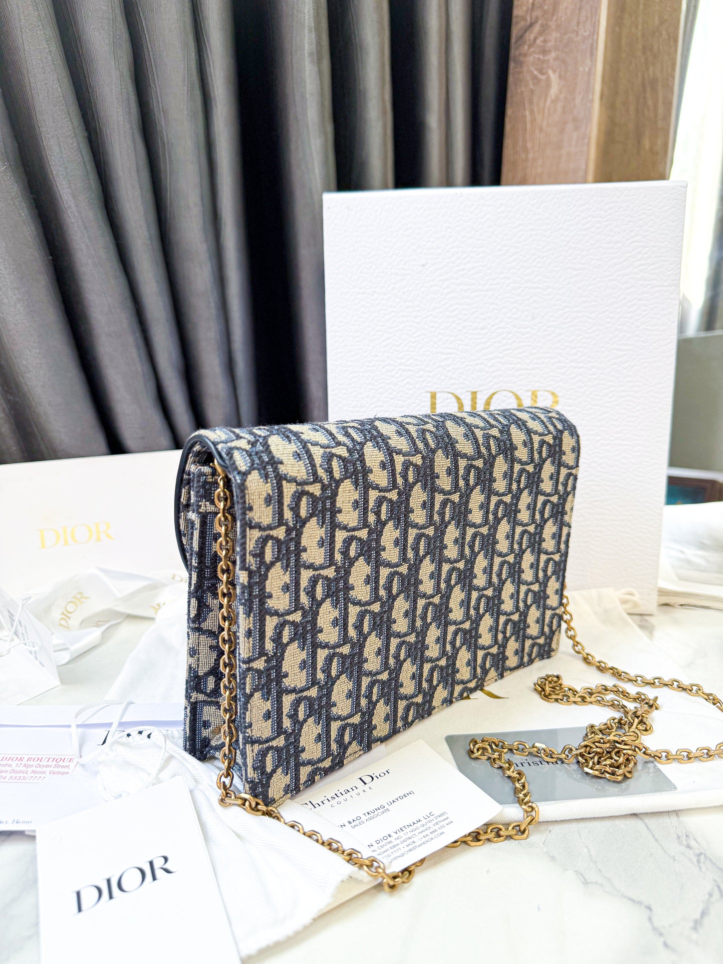 A A Pouch Dior Saddle