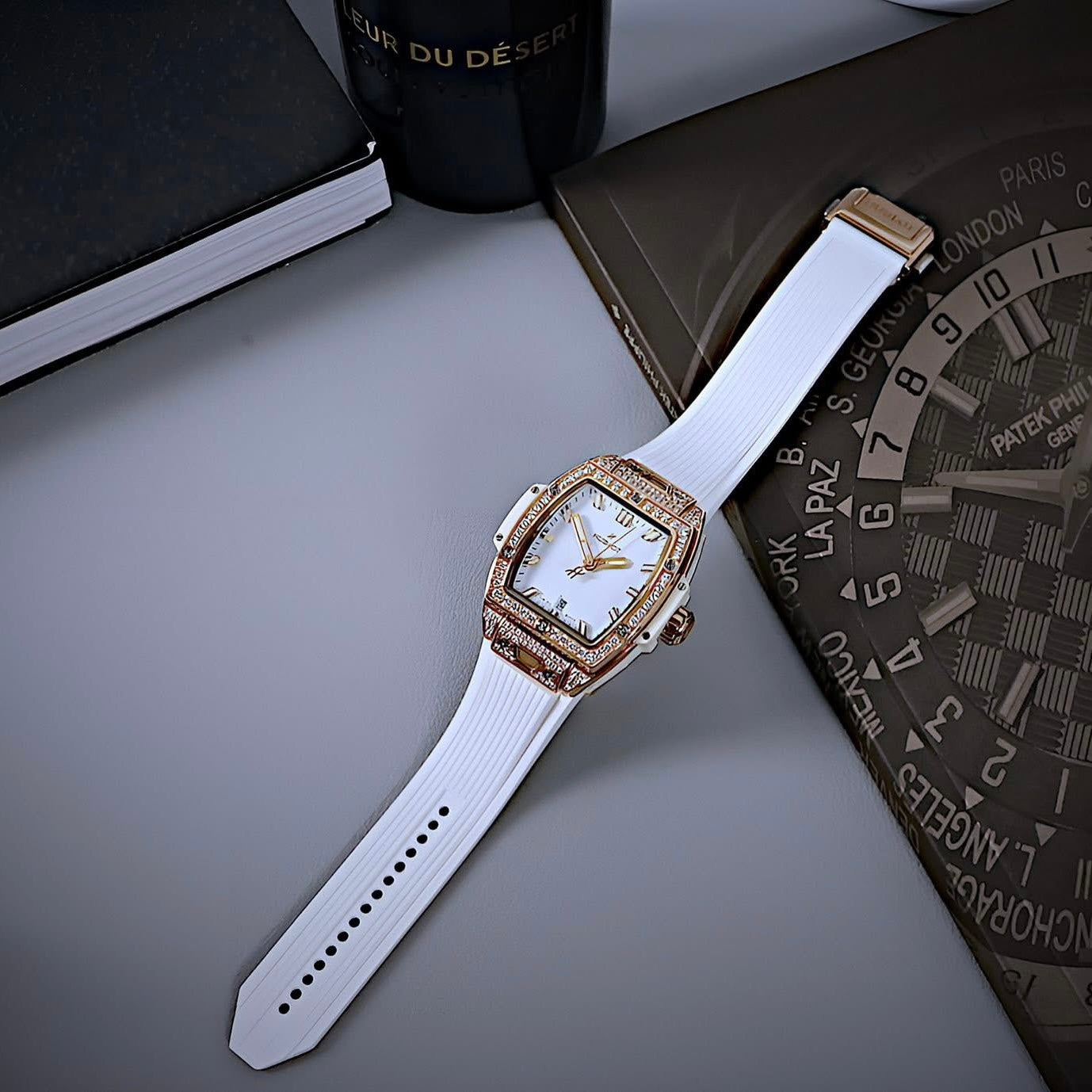 Đồng Hồ Hublot Spirit Of Bigbang King Gold Pave 32mm