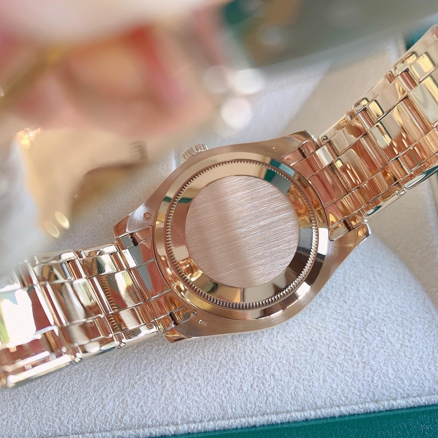 Đồng Hồ Rolex PearlMaster 39mm Rose Gold 86348SABLV