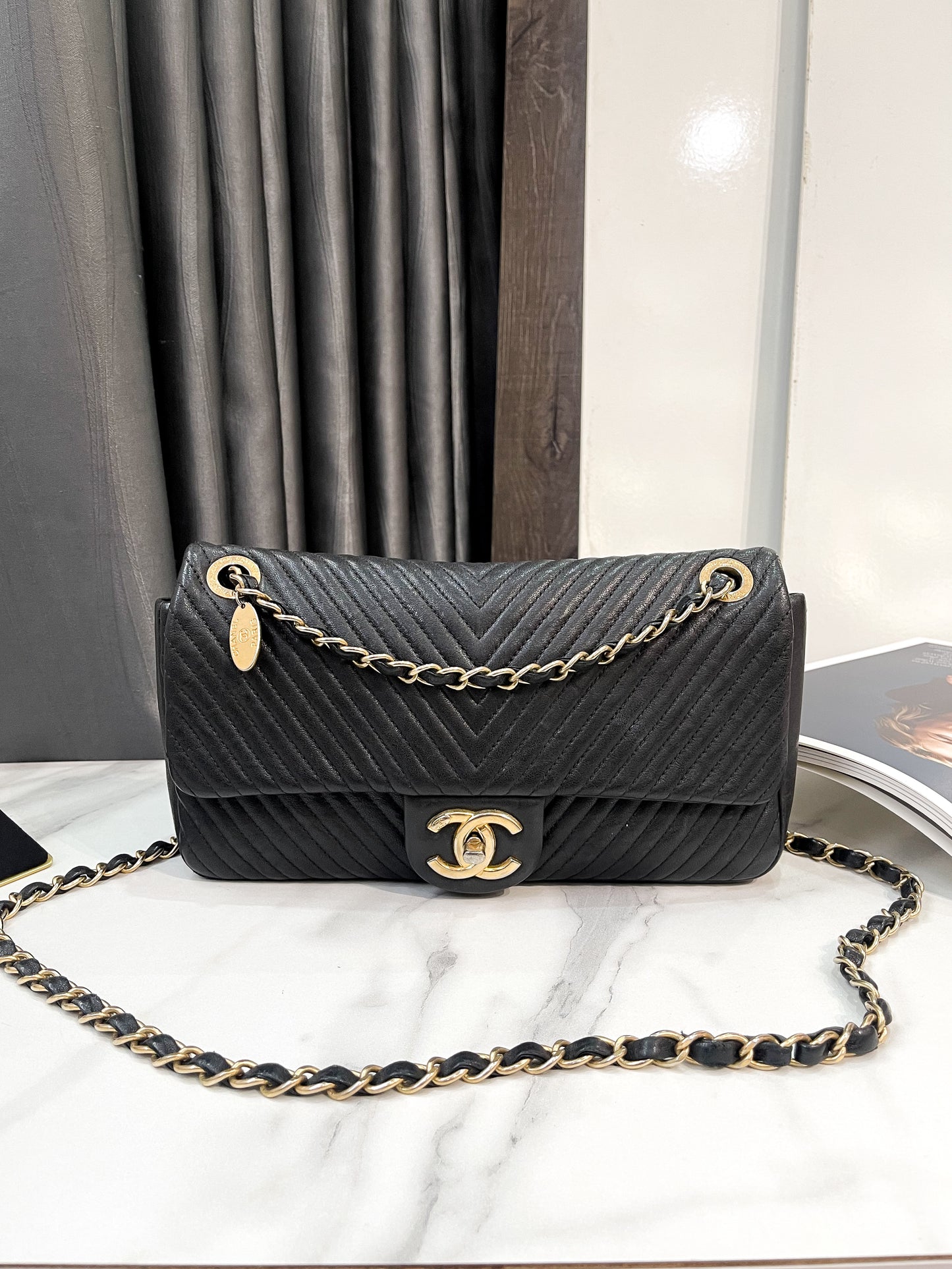 Chanel Classic Chevron
