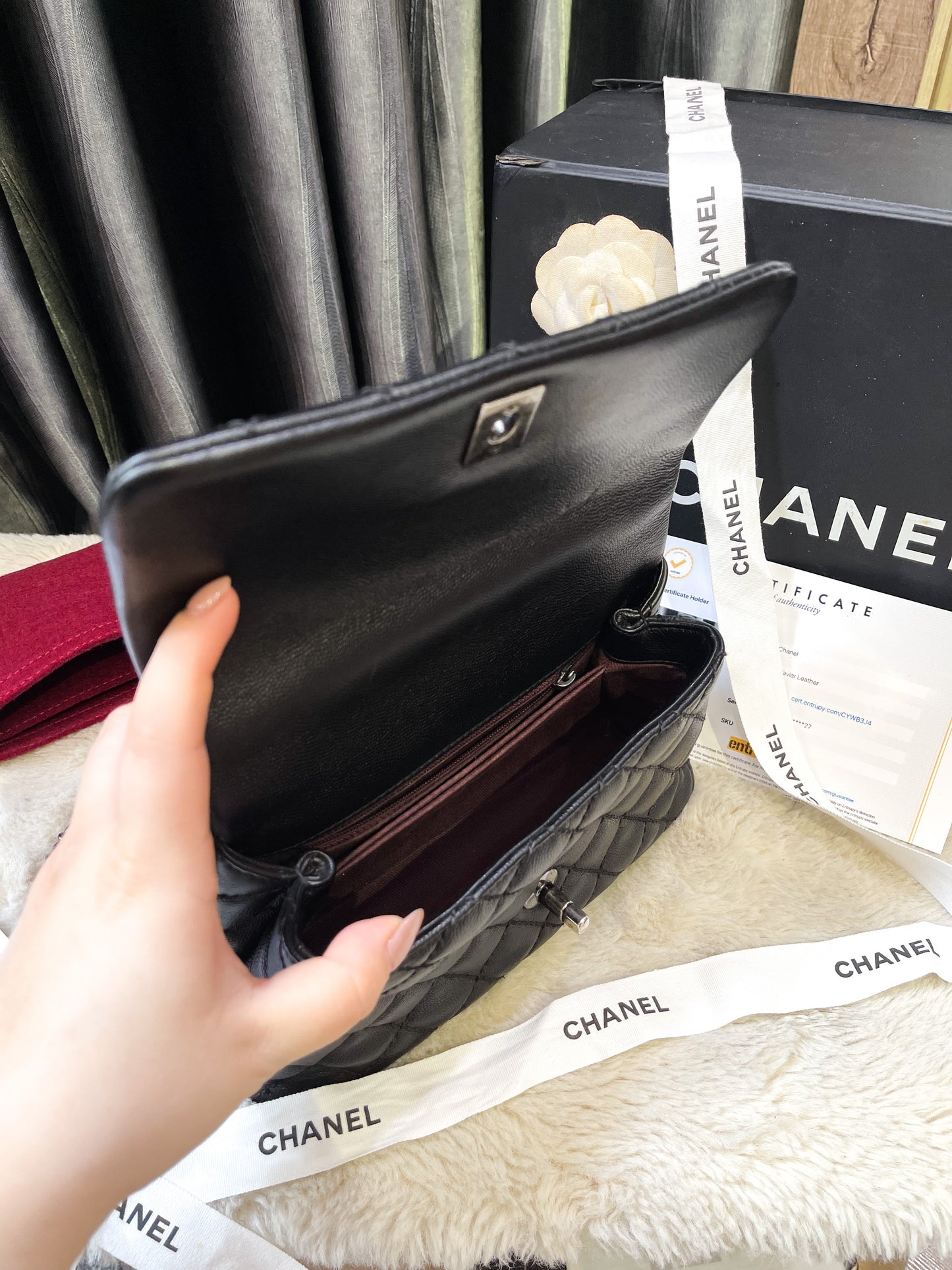 Chanel Coco 9.5 Caviar