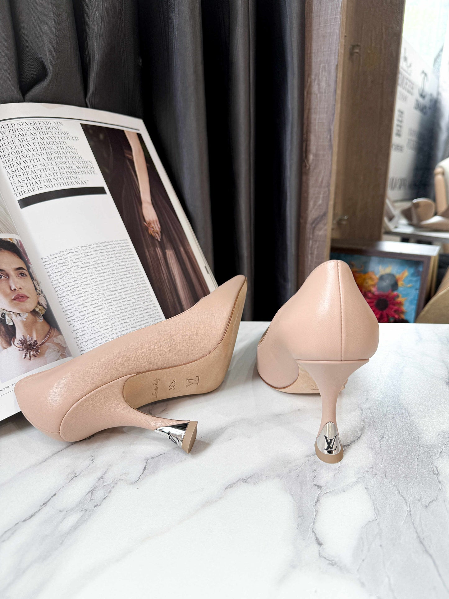 Giày LV New Trưng Bày Size 36.5