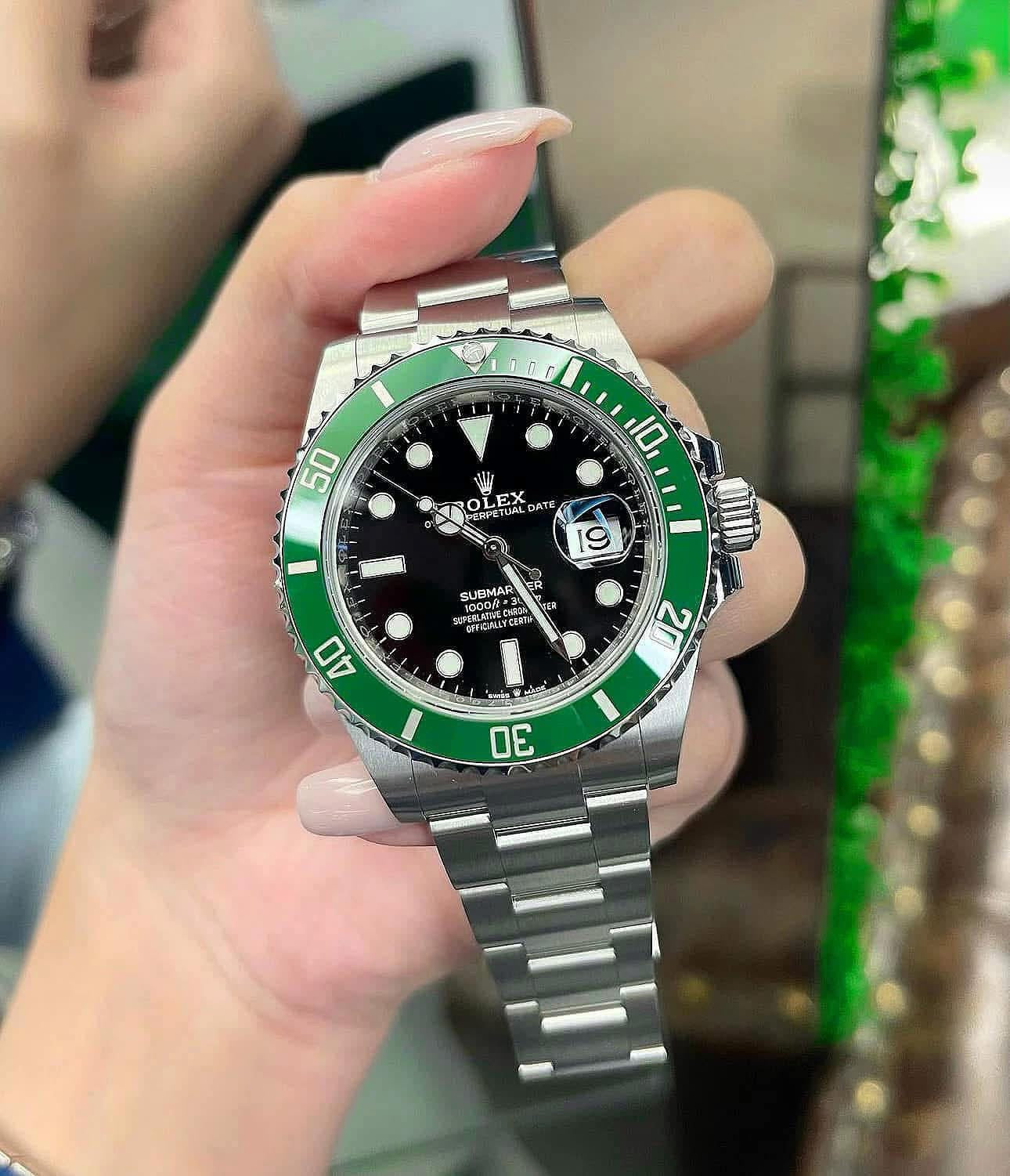 Đồng Hồ Rolex Submariner 126610LV Kermit 41mm
