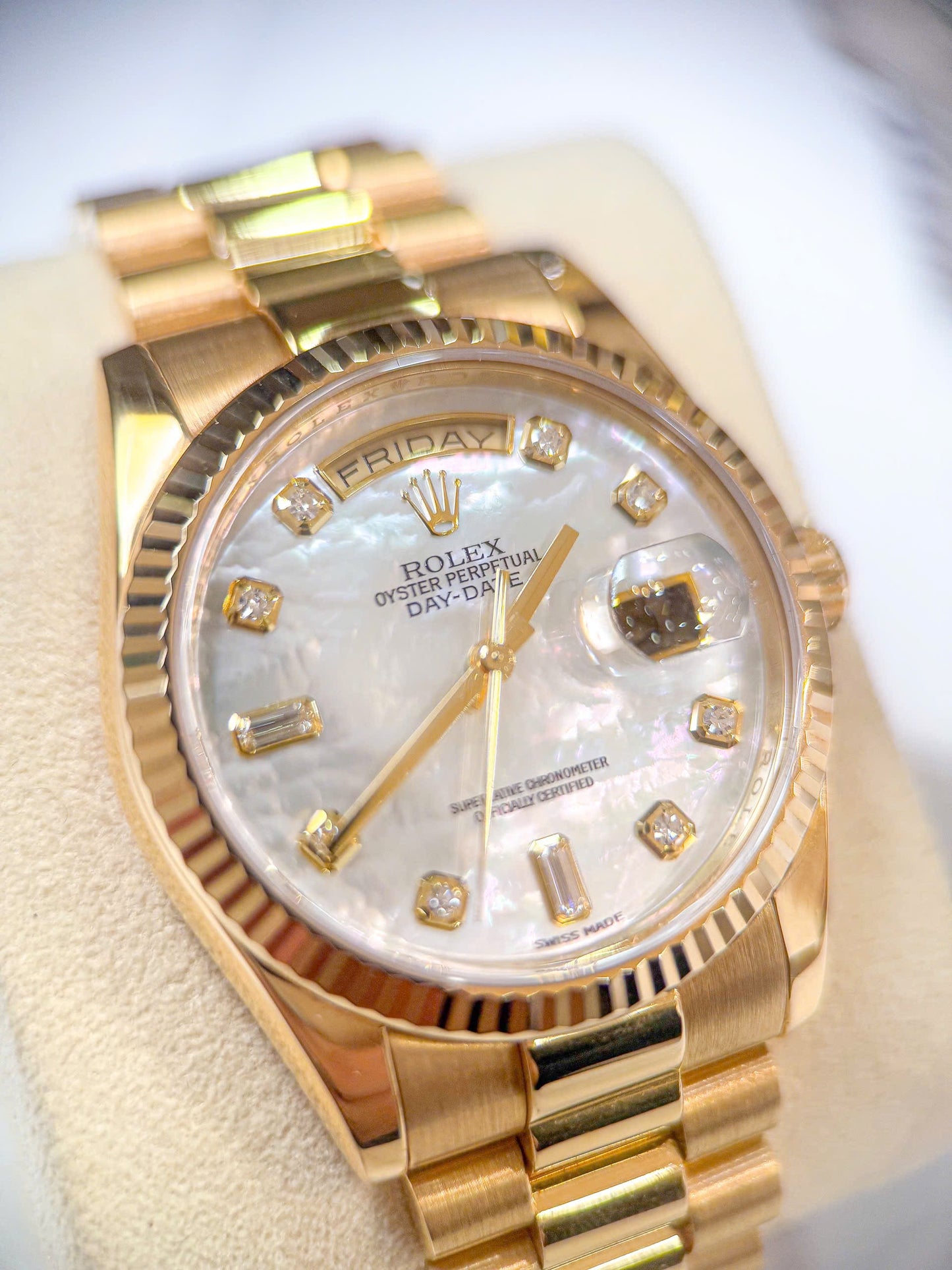 Đồng Hồ Rolex Daydate 118238