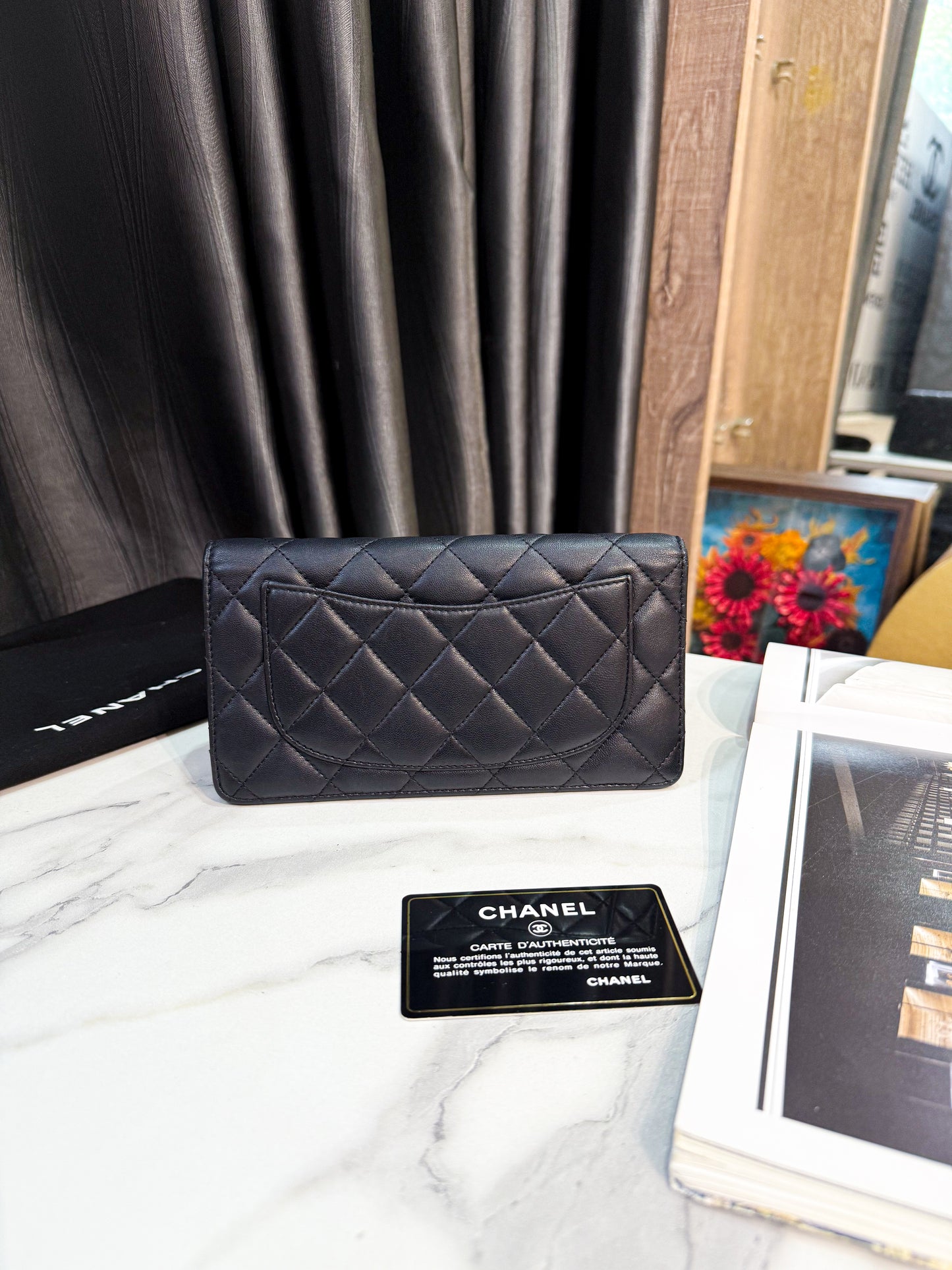 Ví Gấp Đôi Chanel