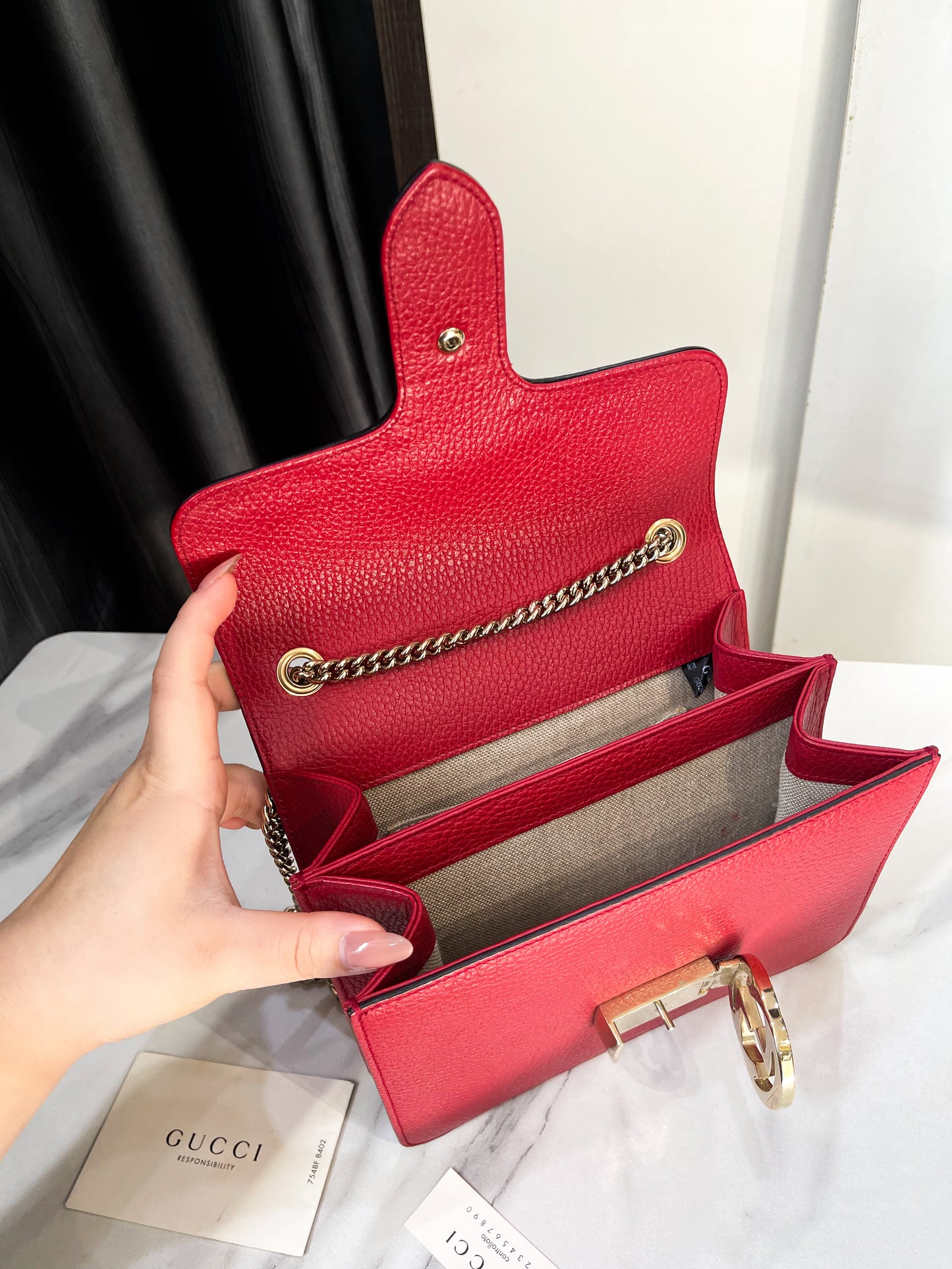 Gucci Interlocking Đỏ