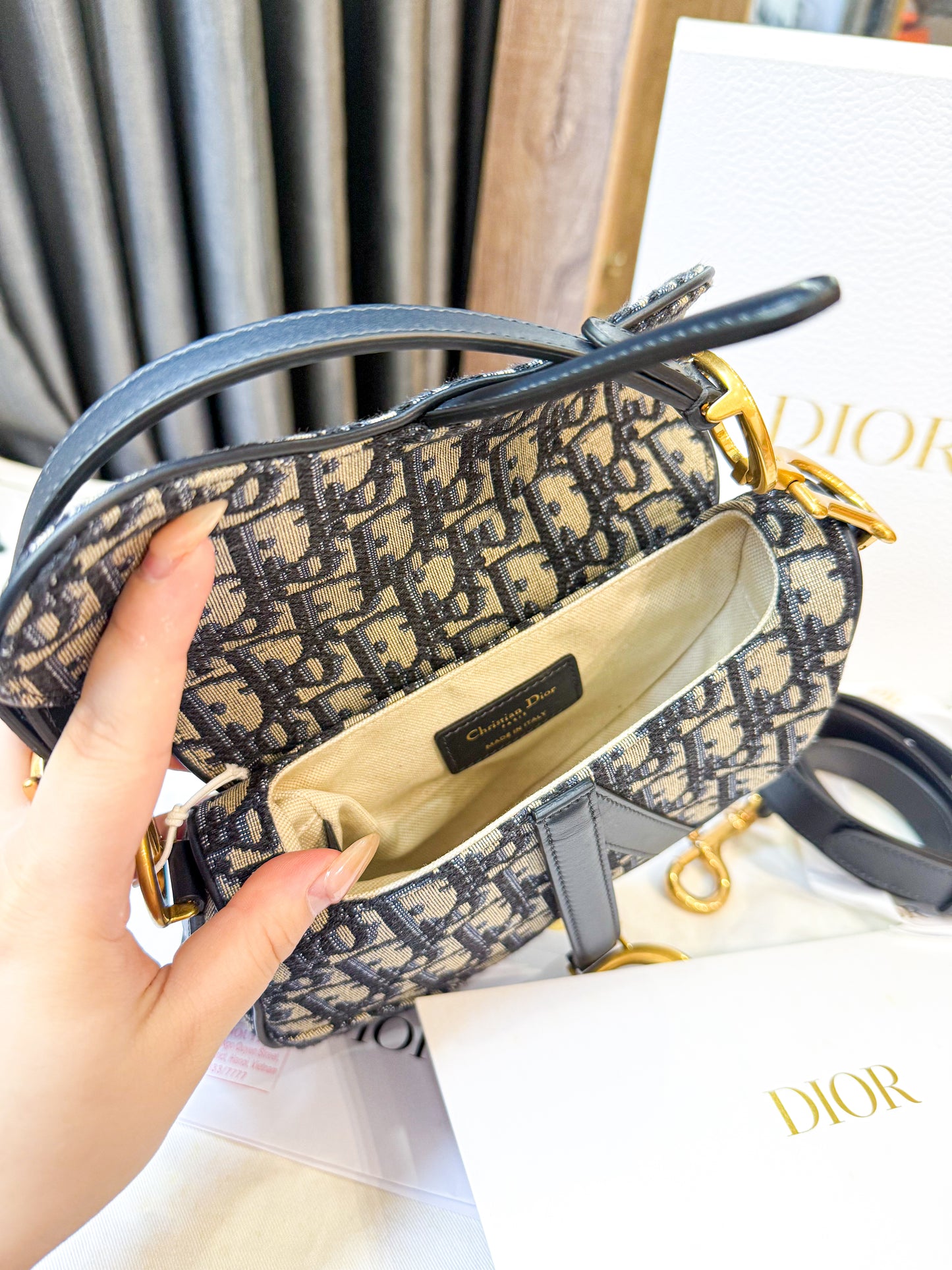 A A Dior Saddle Mini New