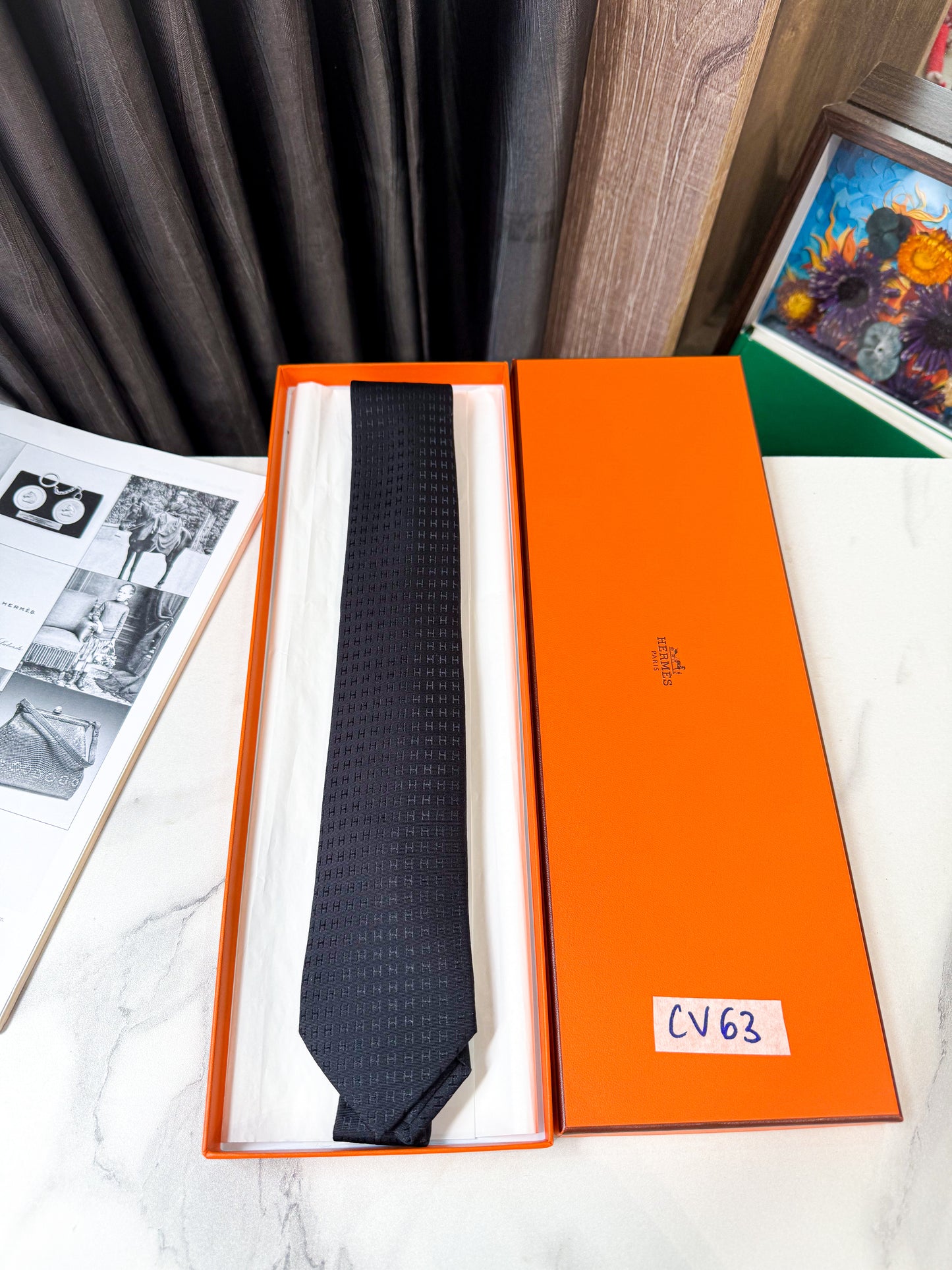 Cà Vạt Hermes New CV63