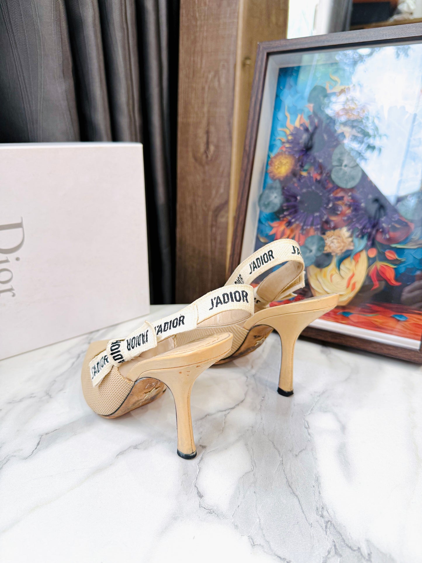 Slingback Dior Nude Size 35