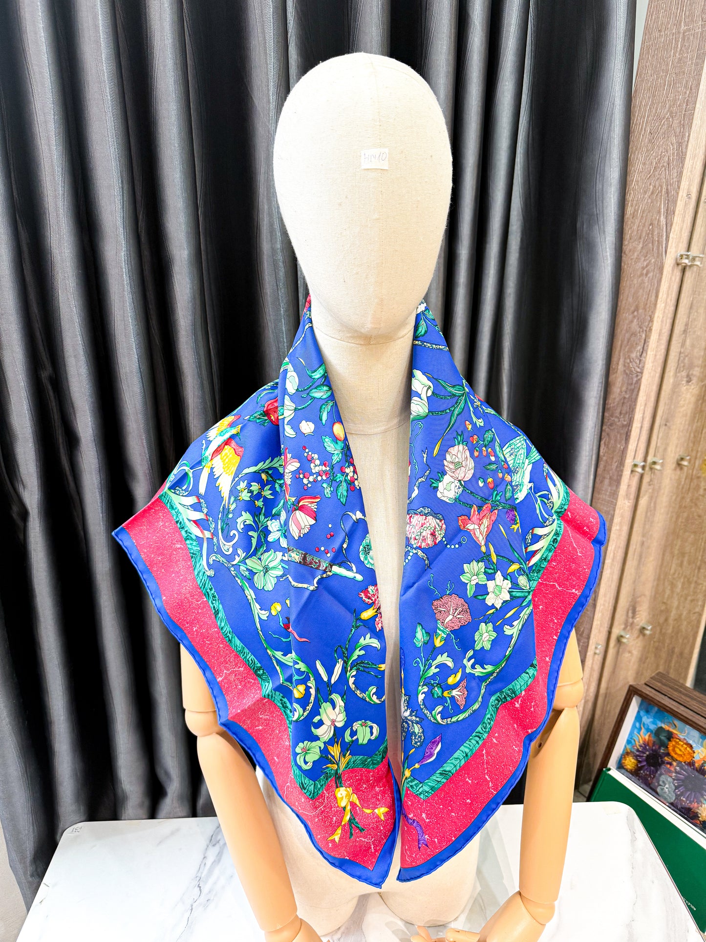 Khăn Lụa Hermes Khổ 90x90 HN10 25/10