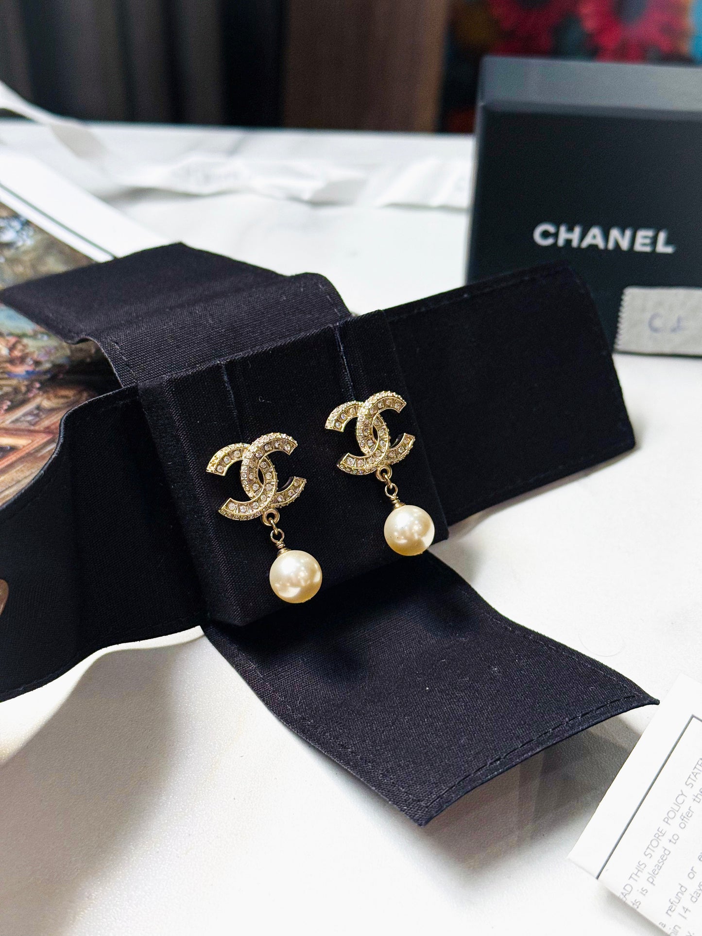 Khuyên Tai Chanel Used C1