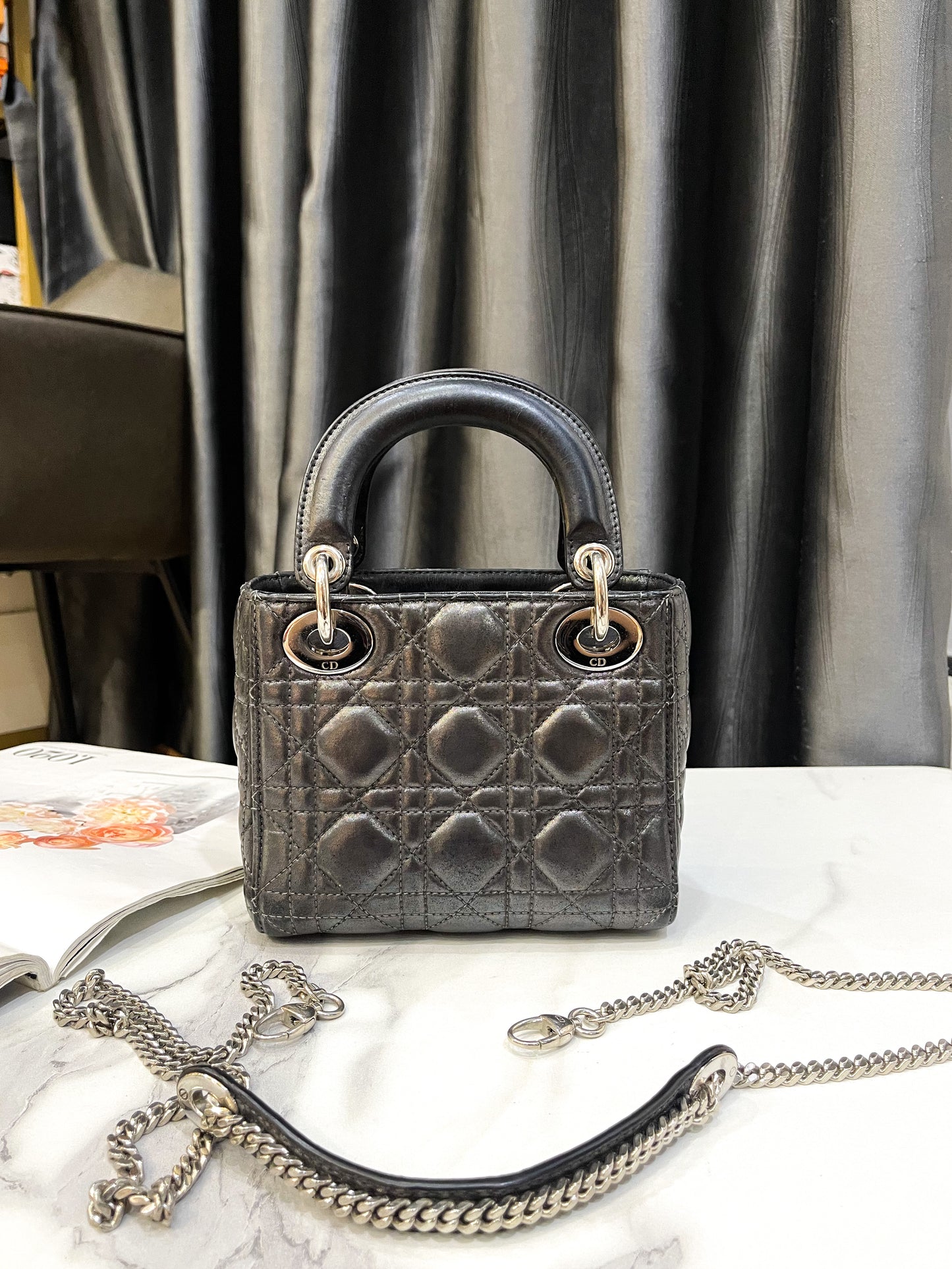 Dior Lady Mini Đã Nhuộm Màu