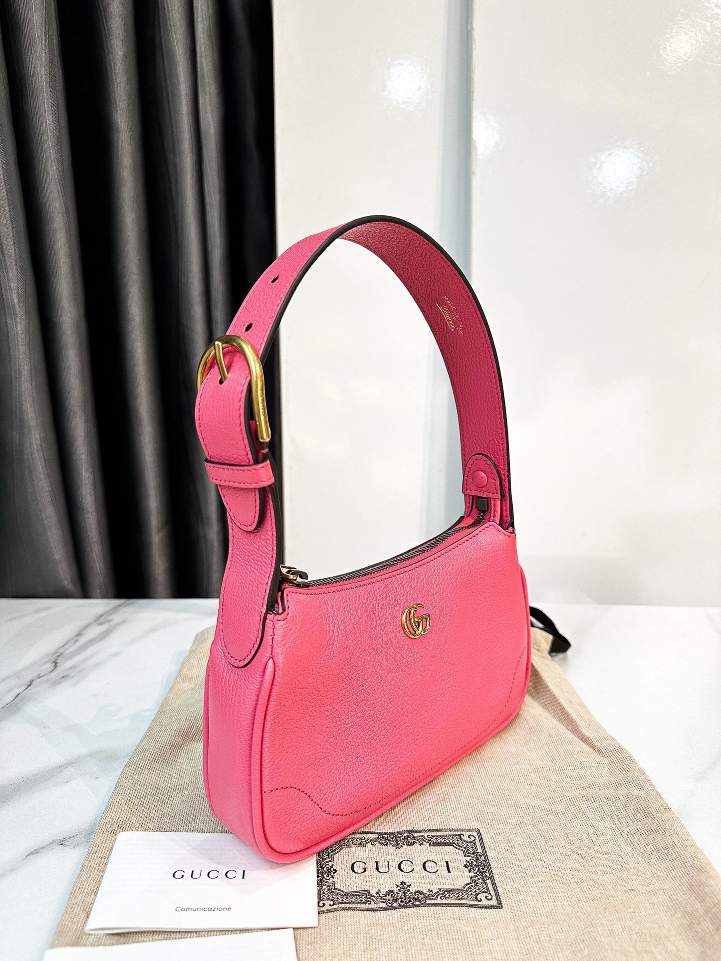 Kẹp Nách Gucci Hồng New